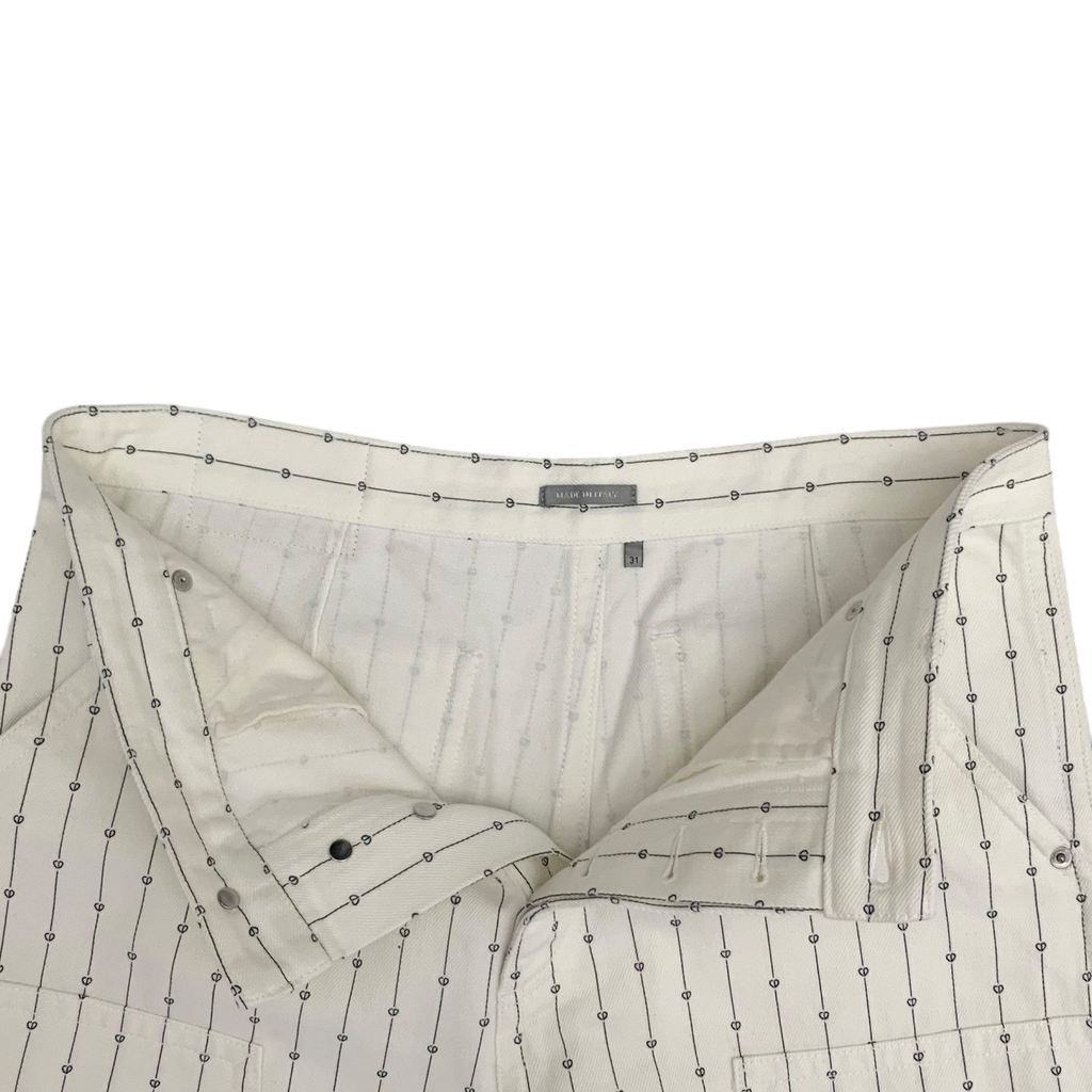 Dior Homme Heart Logo Carpenter Pants (Fits 33")