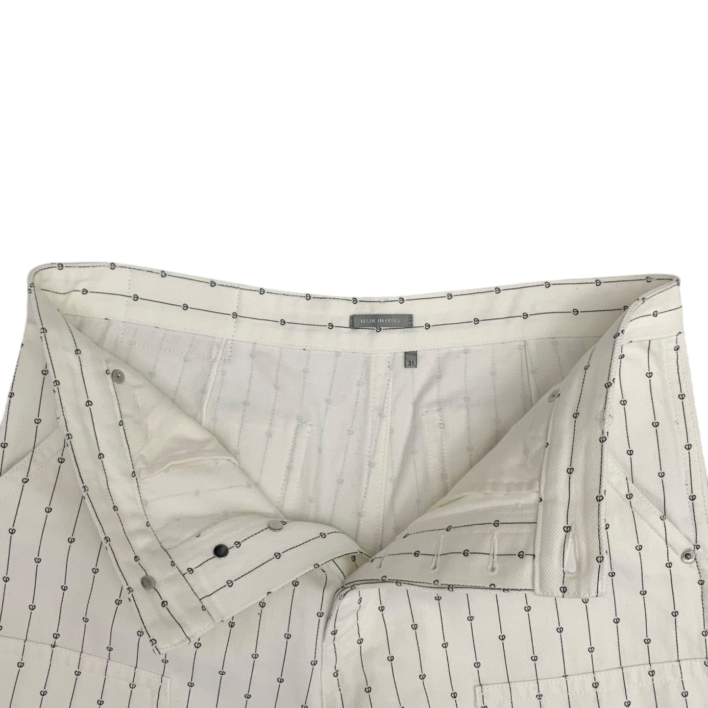 Dior Homme Heart Logo Carpenter Pants (Fits 33")