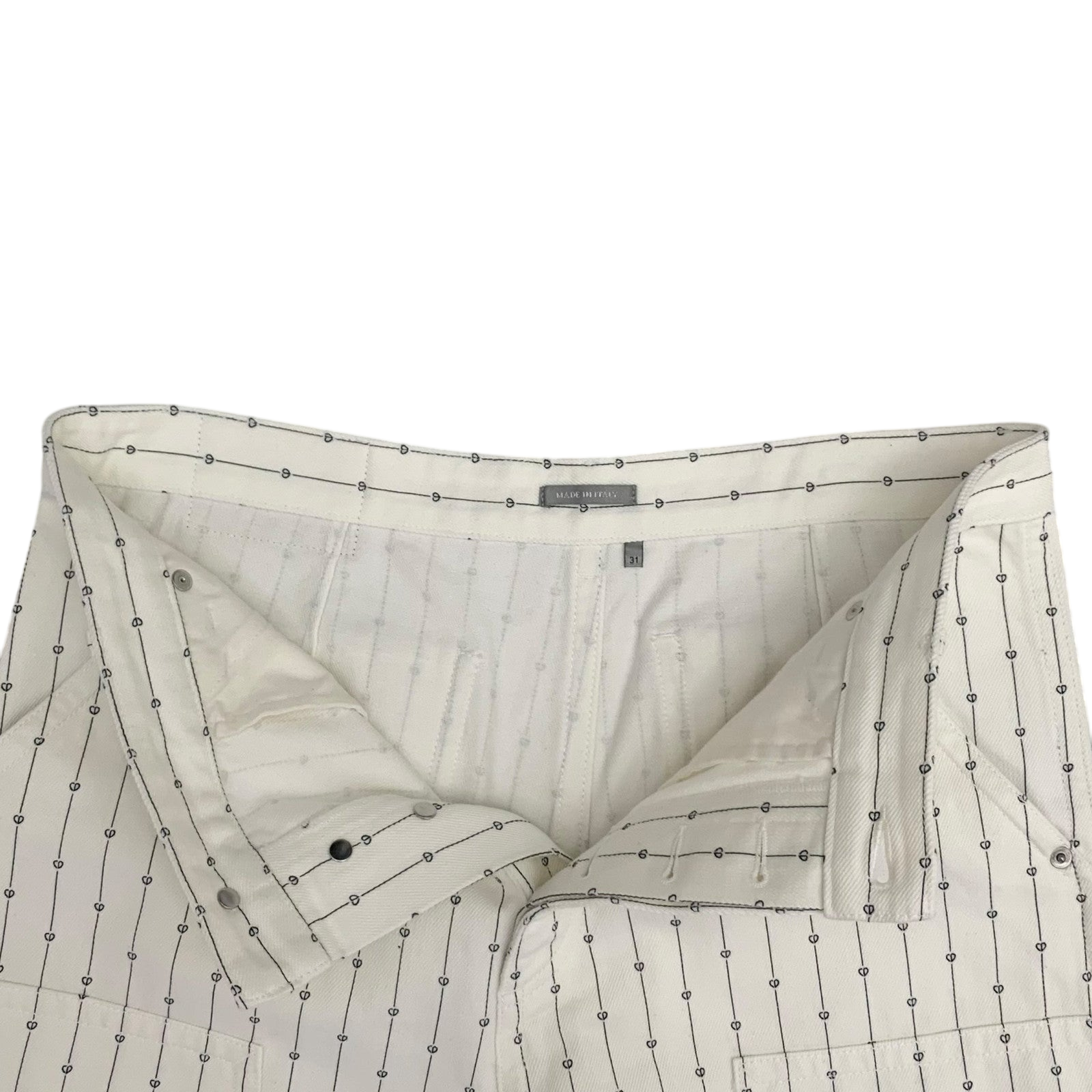 Dior Homme Heart Logo Carpenter Pants (Fits 33")