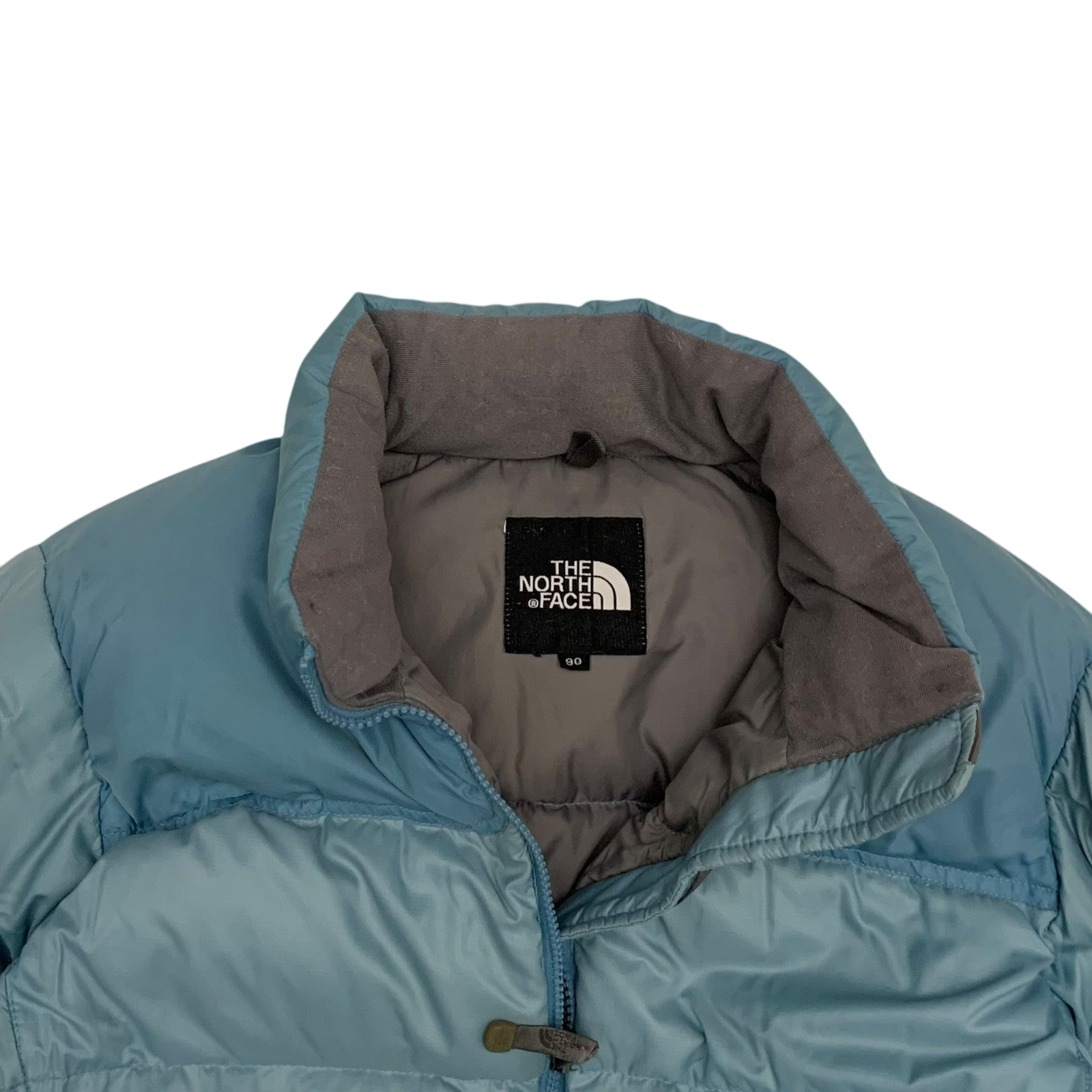 The North Face Nuptse 700 Down Puffer Jacket Baby Blue (Size L Women’s)