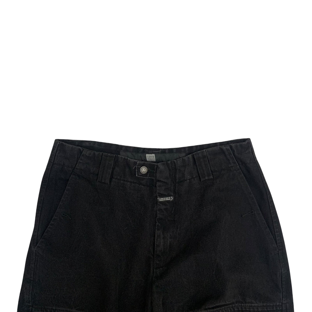 Marithe Francois Girbaud Shuttle Tape Cargo Jeans Black (W34)