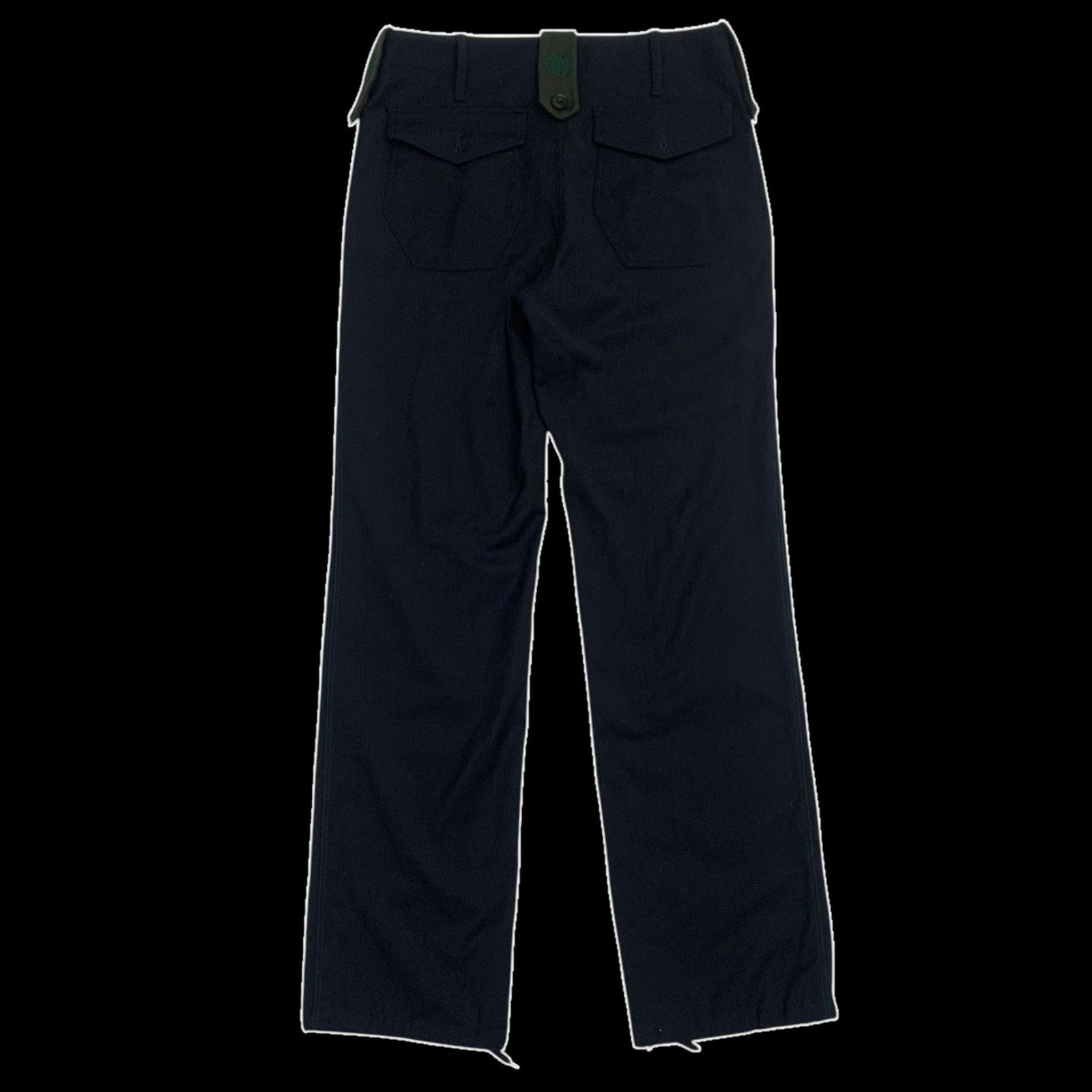 Kiko Kostadinov Otto 958 Booth Wool Trousers Navy (Size M)