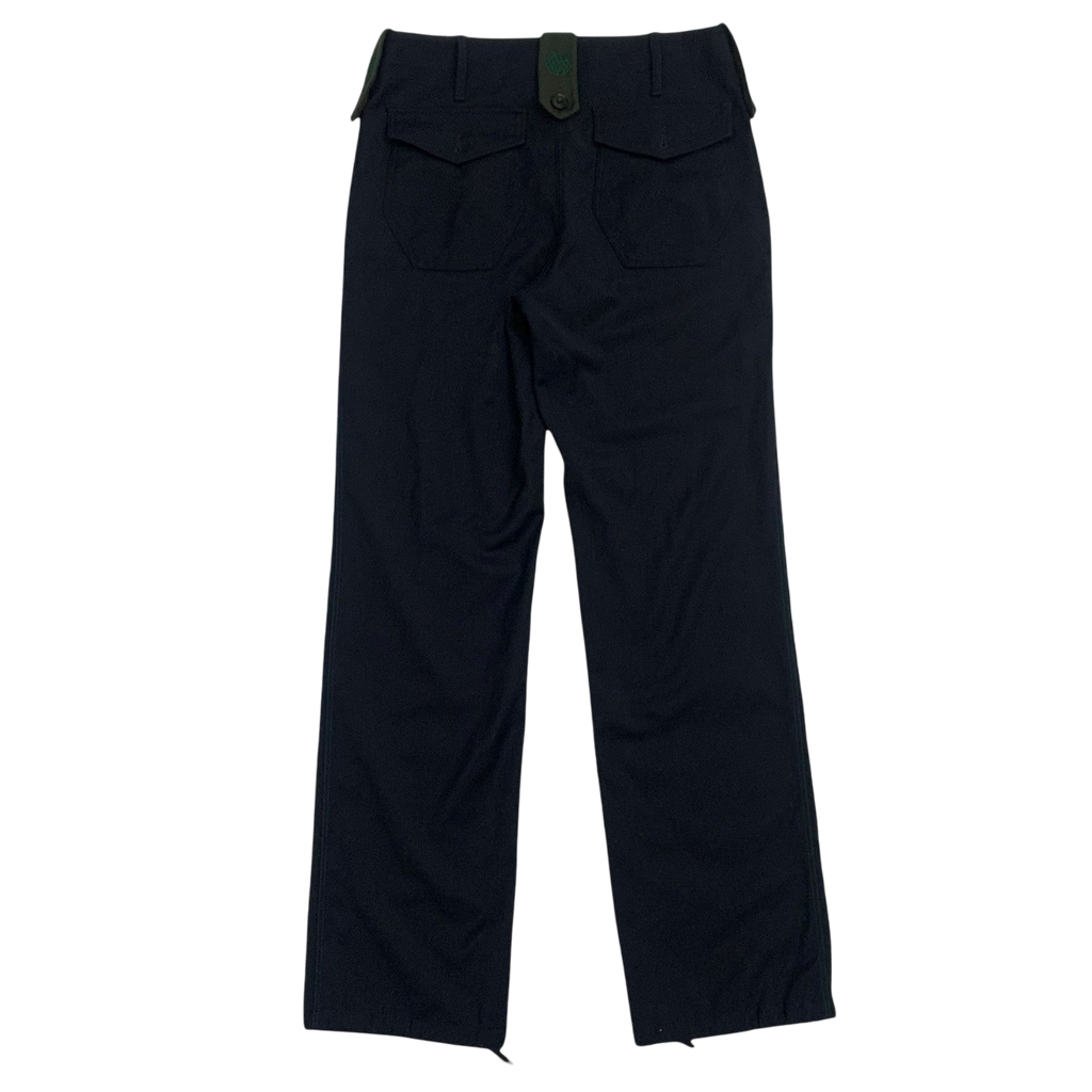 Kiko Kostadinov Otto 958 Booth Wool Trousers Navy (Size M)