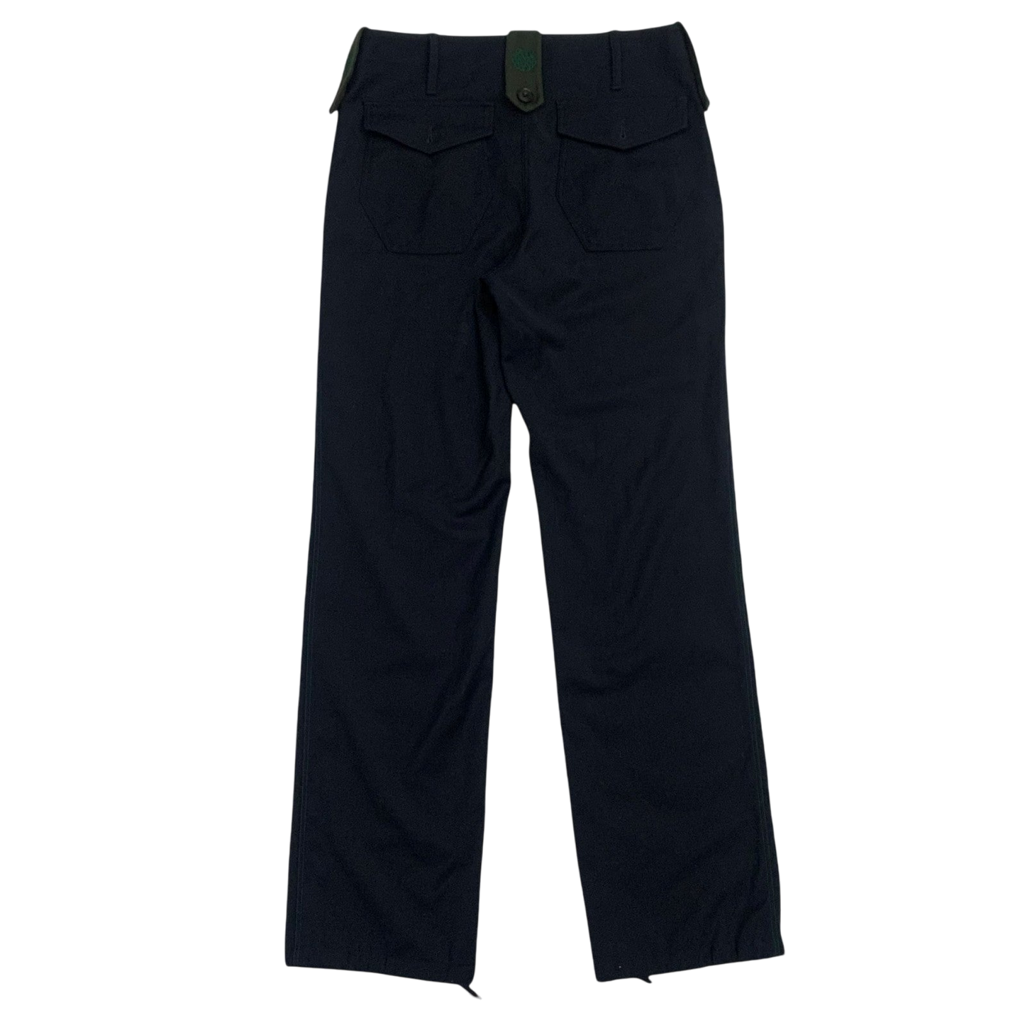 Kiko Kostadinov Otto 958 Booth Wool Trousers Navy (Size M)