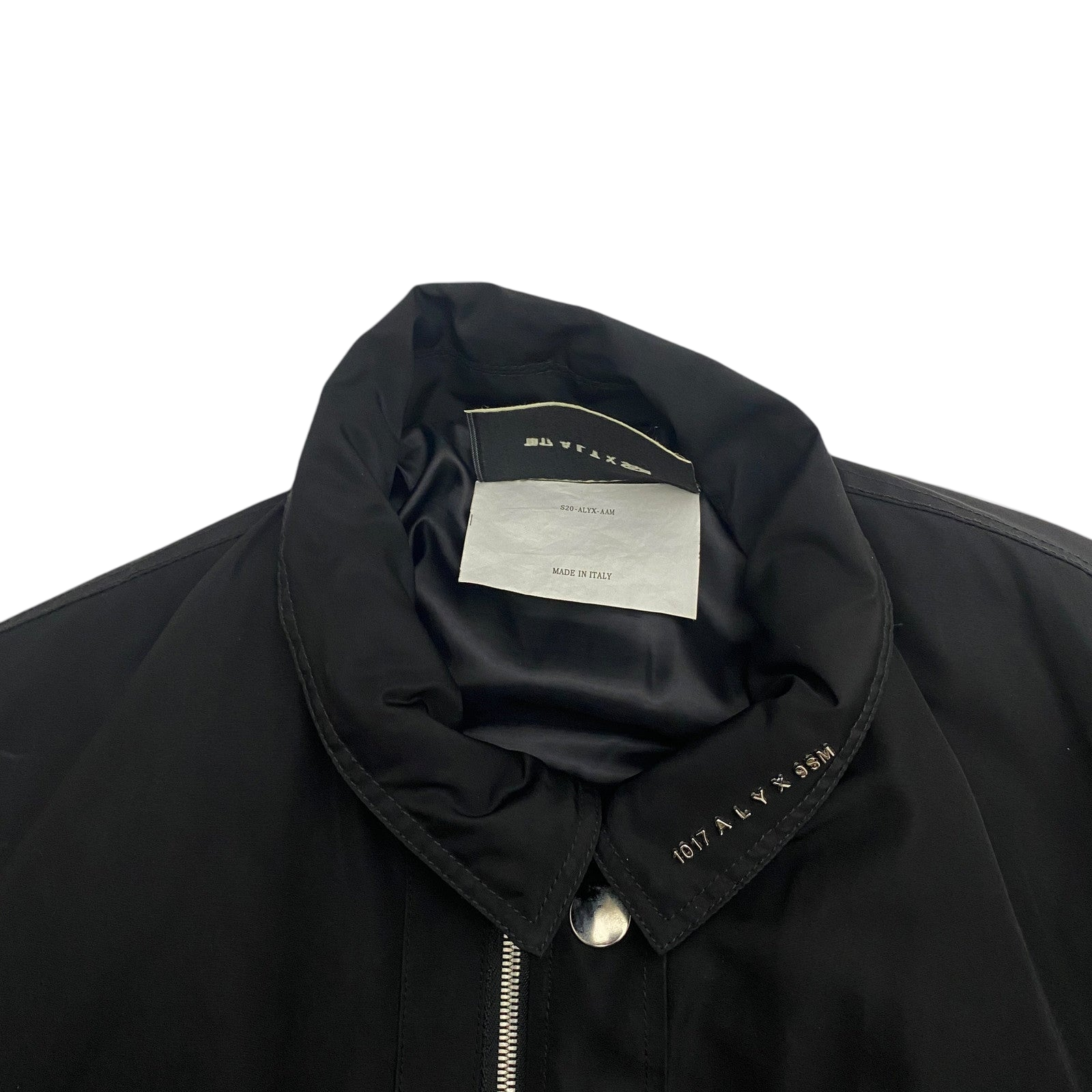 1017 ALYX 9SM Flight Bomber Jacket Black (Fits L-XL)