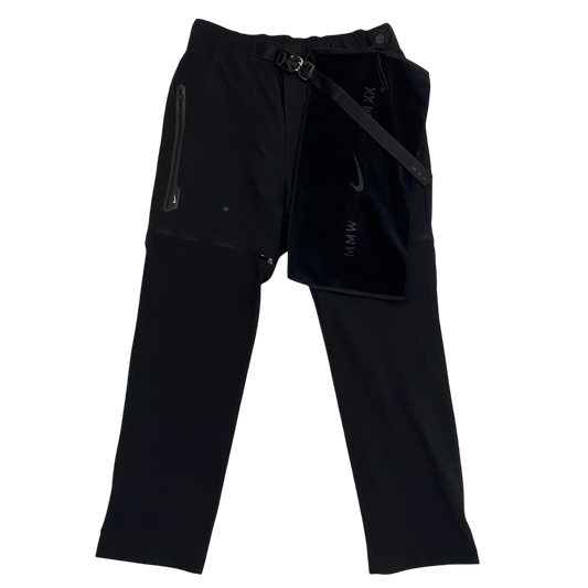 Nike x MMW 004 Black Edition Convertible 3-in-1 Techwear Pants Black (Size M)