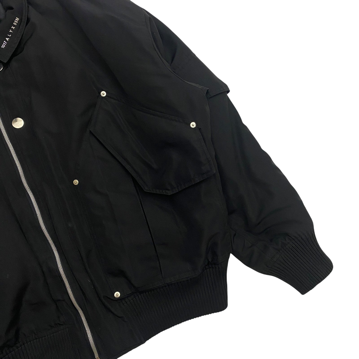 1017 ALYX 9SM Flight Bomber Jacket Black (Fits L-XL)