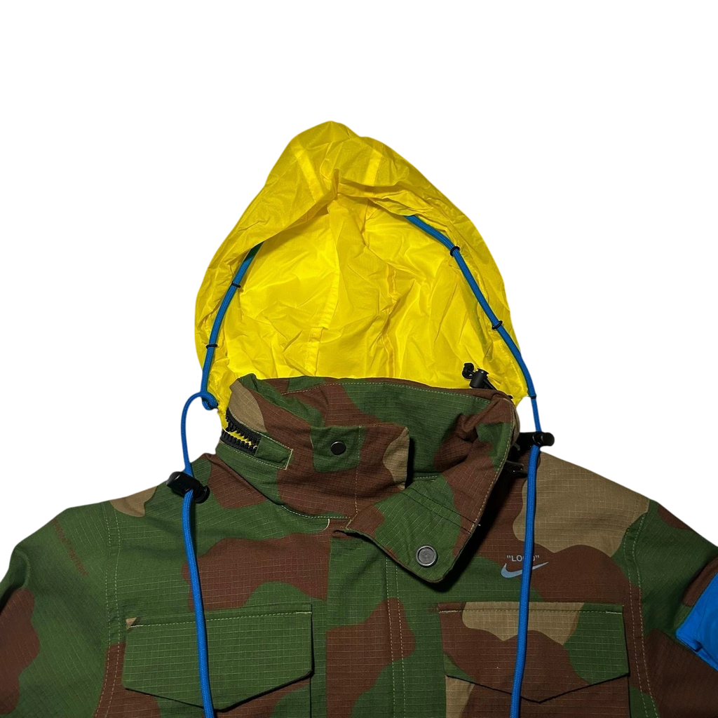FW19 Nike x Off-White Camo Ripstop Jacket (Size XS Womens)