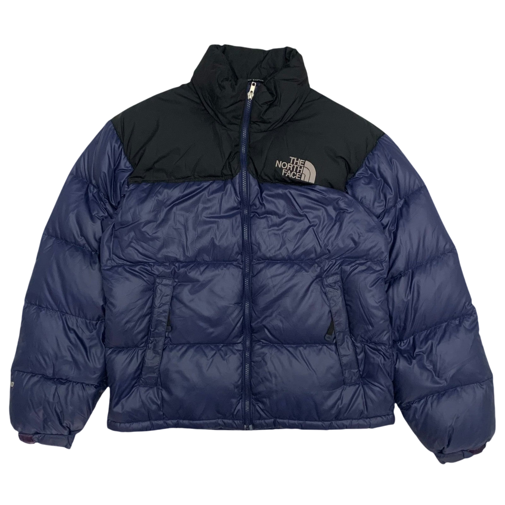 The North Face Nuptse 700 Down Puffer Jacket Navy/Black (Size S)