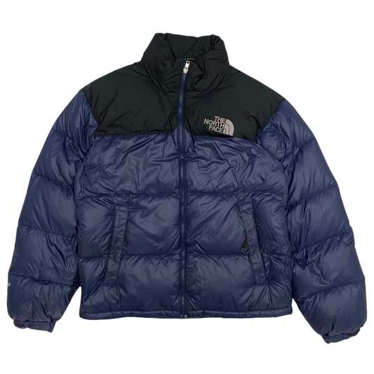 The North Face Nuptse 700 Down Puffer Jacket Navy/Black (Size S)