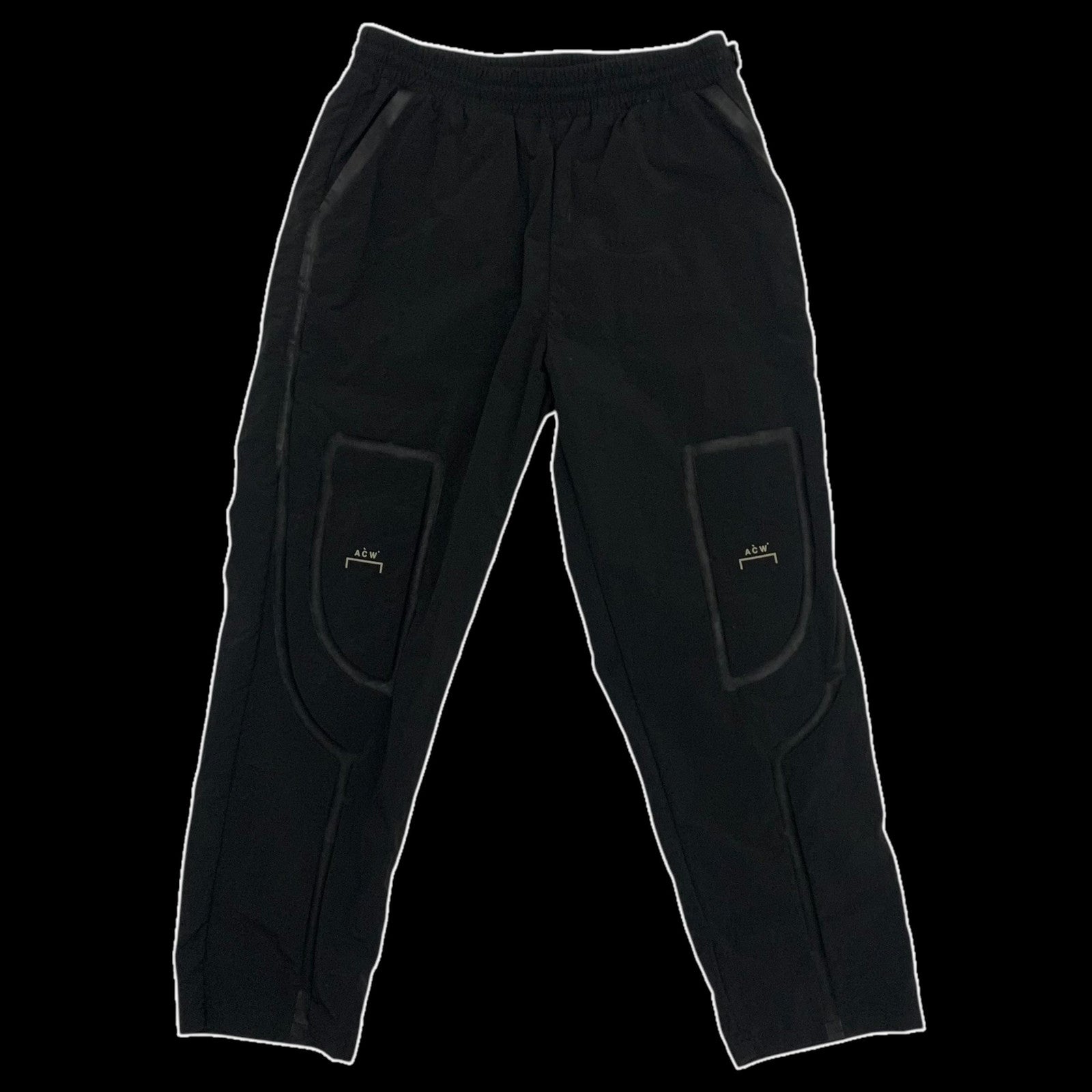 A-Cold-Wall Bracket Taped Track Pants Black (Size M)