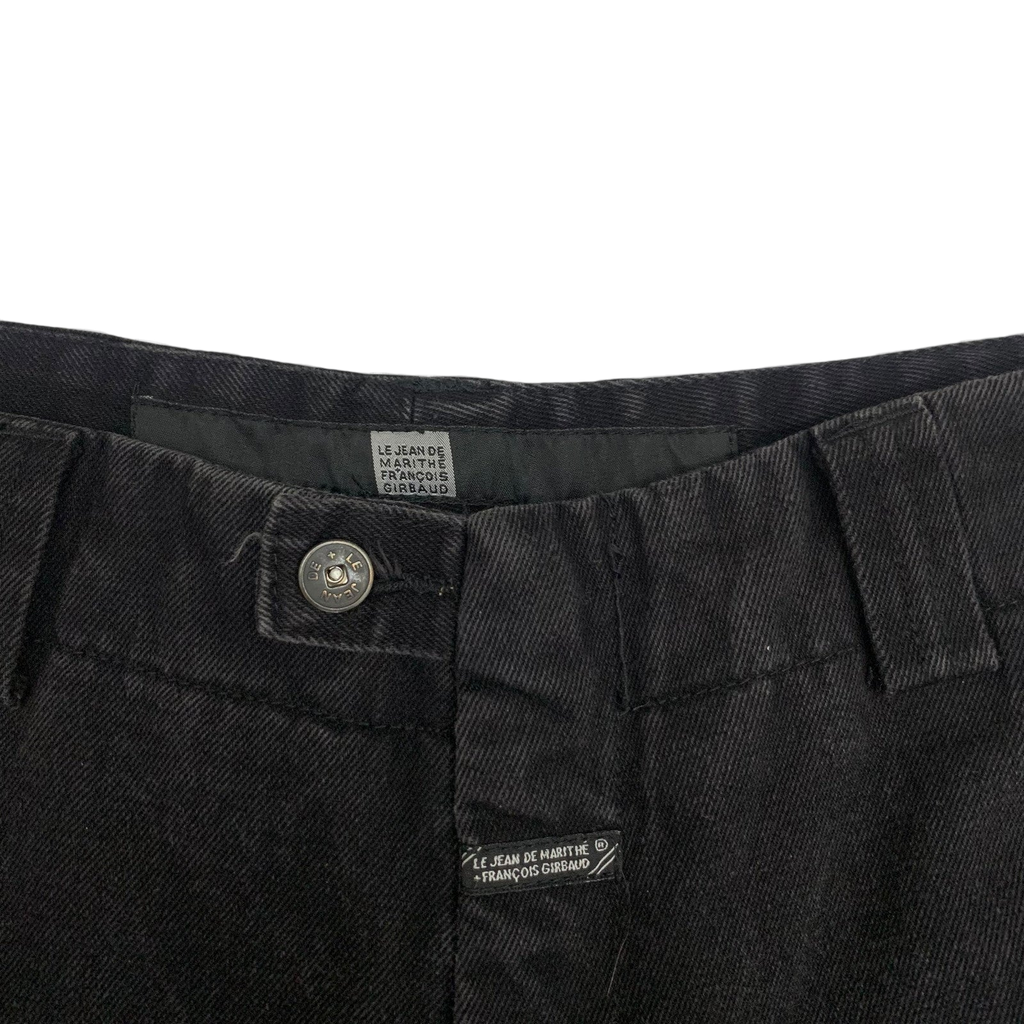 Marithe Francois Girbaud Shuttle Tape Cargo Jeans Black (W34)