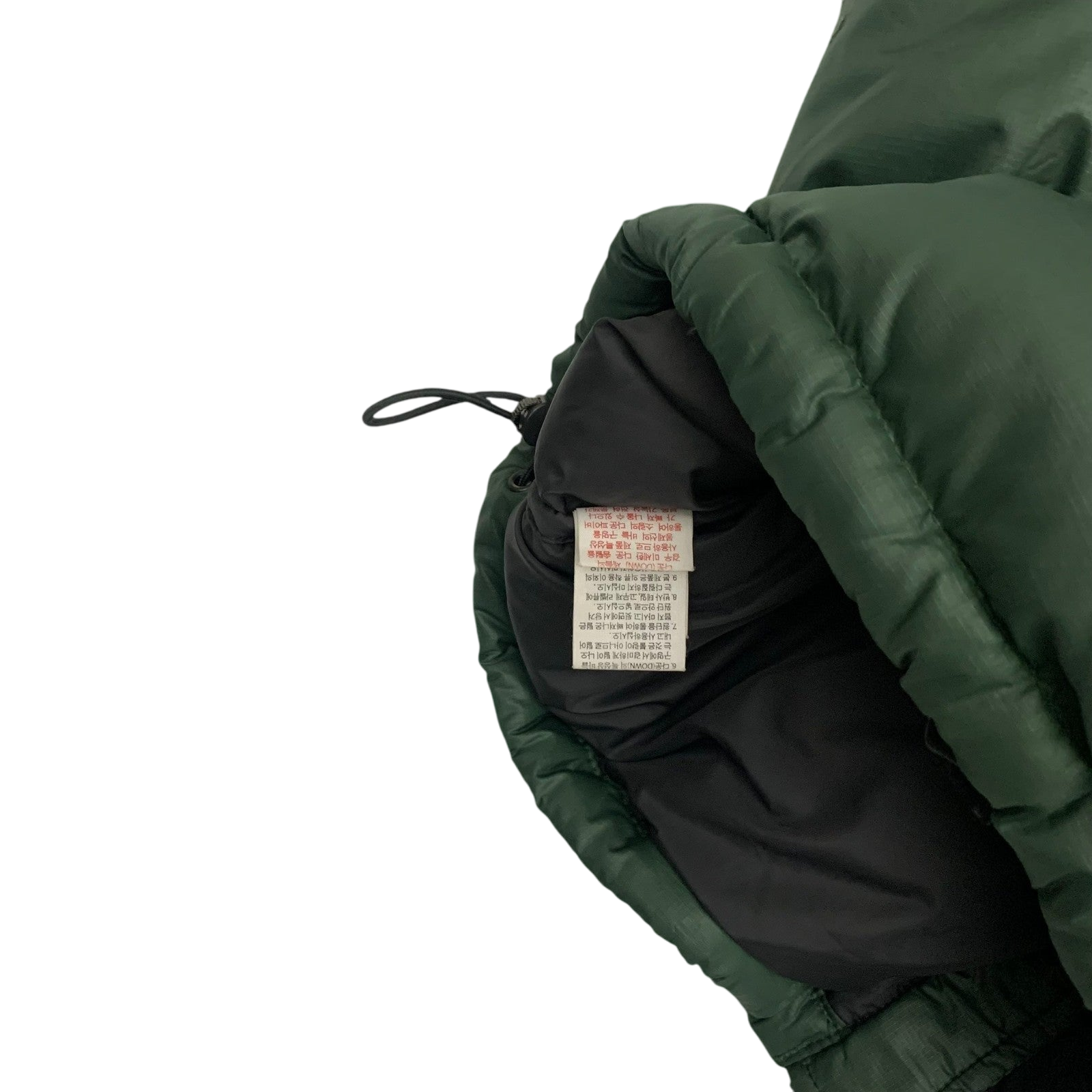 The North Face Nuptse 700 Down Puffer Jacket Green/Black (Size S)