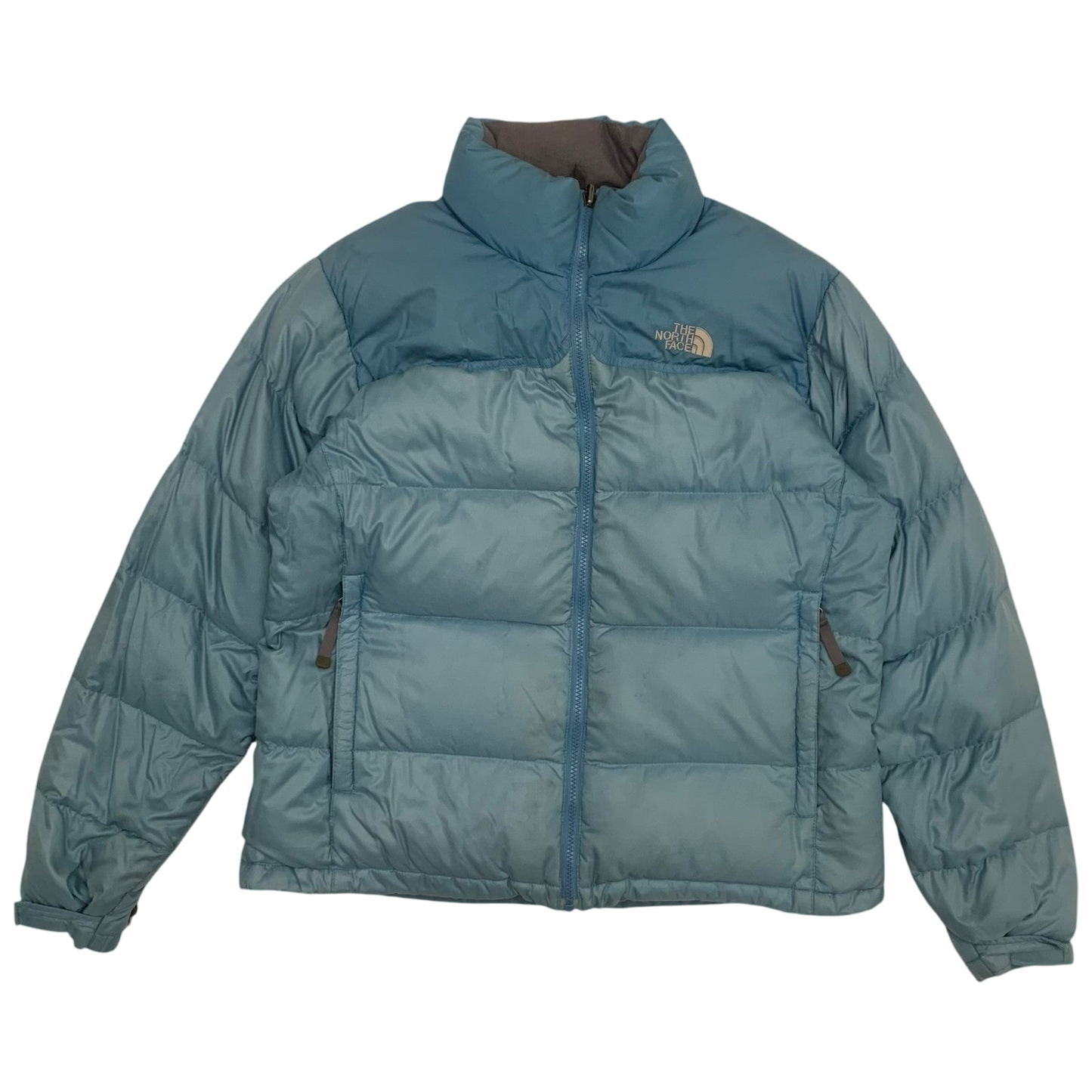 The North Face Nuptse 700 Down Puffer Jacket Baby Blue (Size L Women’s)