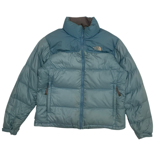 The North Face Nuptse 700 Down Puffer Jacket Baby Blue (Size L Women’s)