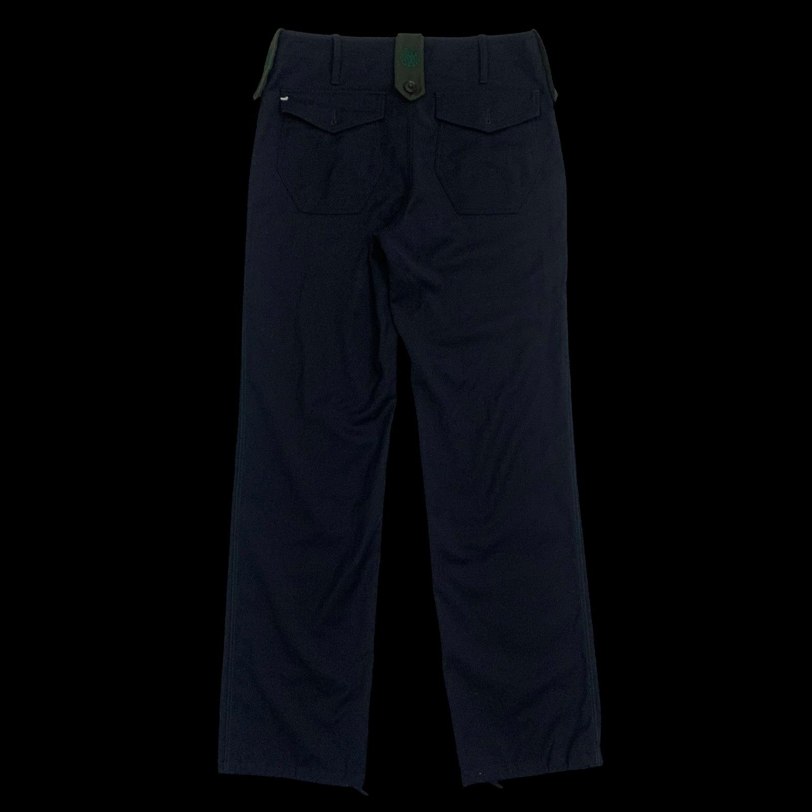 Kiko Kostadinov Otto 958 Booth Wool Trousers Navy (Size M)