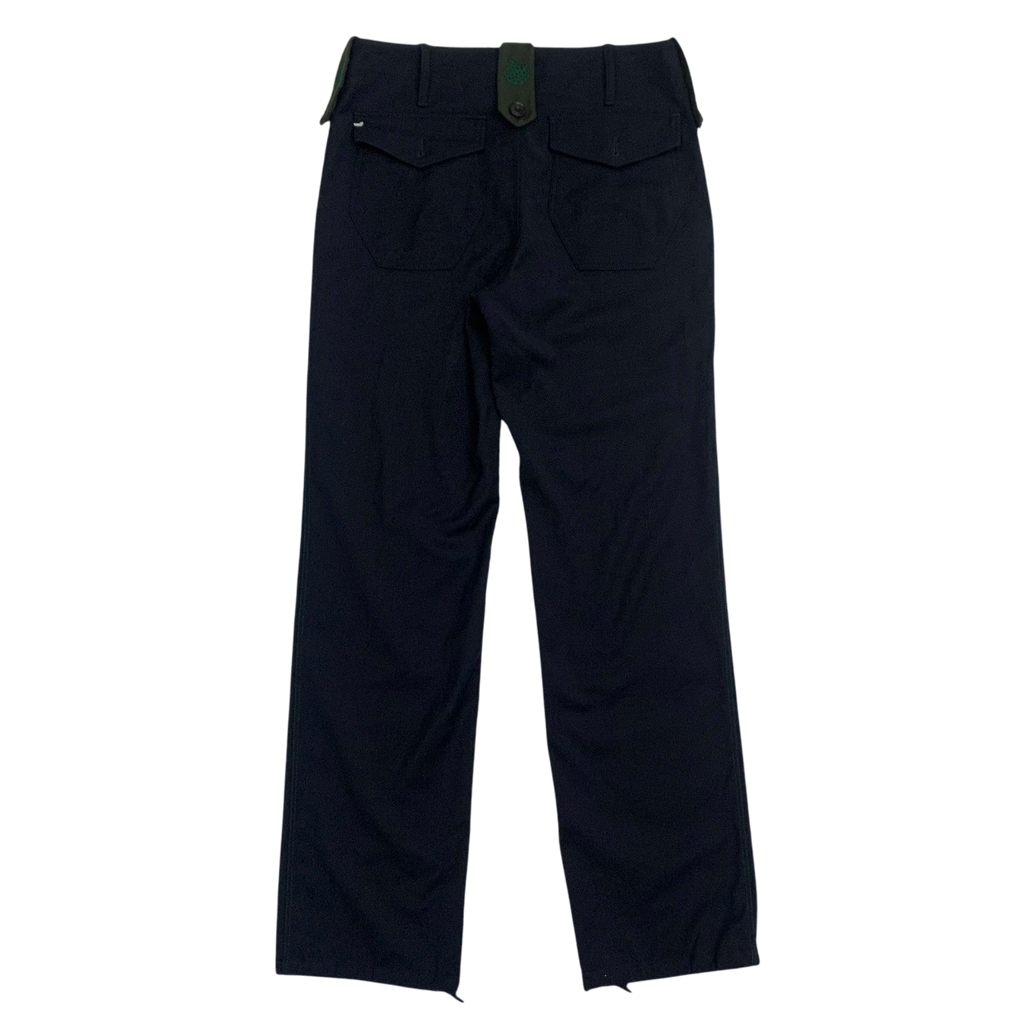 Kiko Kostadinov Otto 958 Booth Wool Trousers Navy (Size M)