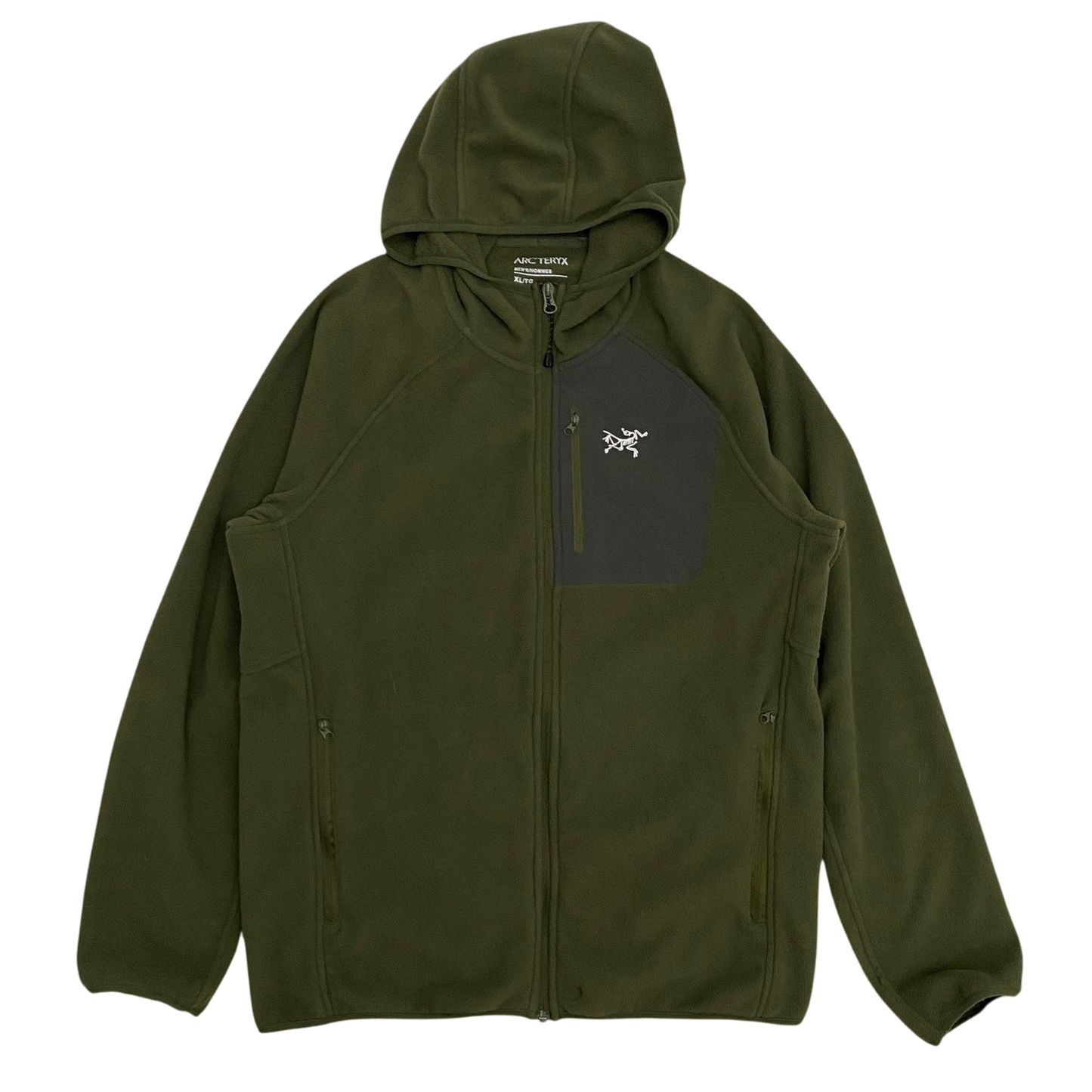 Arc’teryx Delta Hooded Fleece ‘Military Green’ (Fits L-XL)
