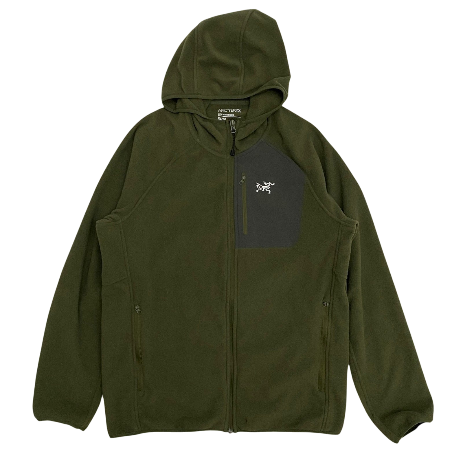 Arc’teryx Delta Hooded Fleece ‘Military Green’ (Fits L-XL)
