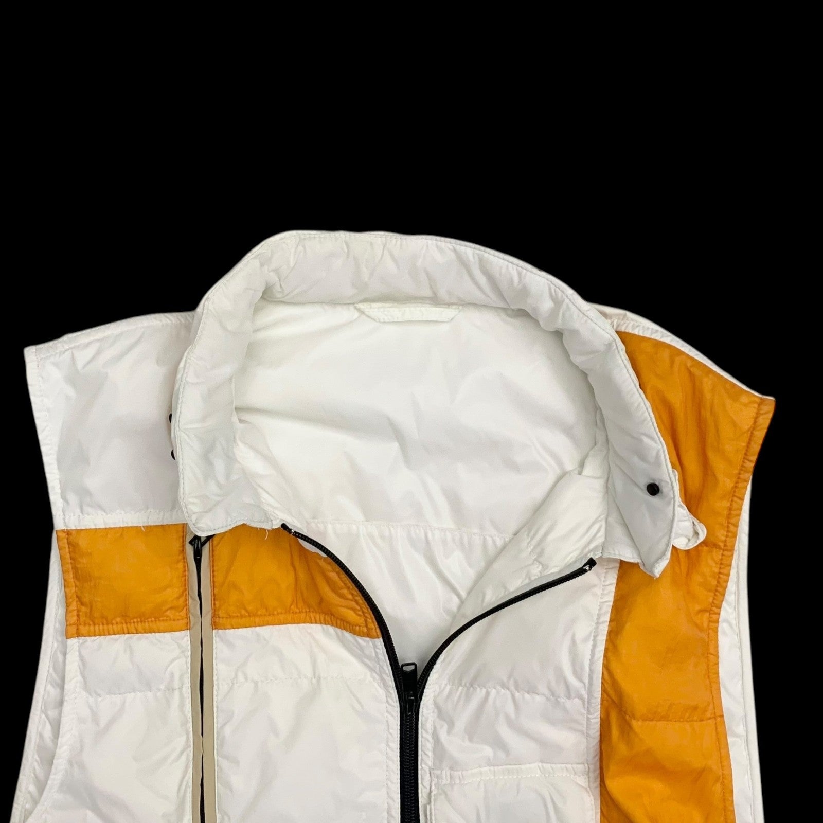 Balenciaga Vintage Multi Pocket Vest White/Orange (Fits L)