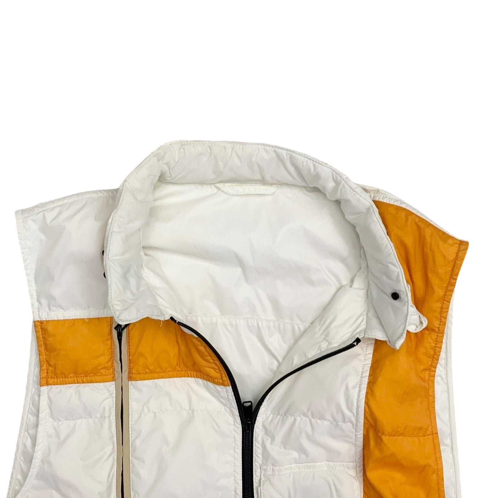 Balenciaga Vintage Multi Pocket Vest White/Orange (Fits L)
