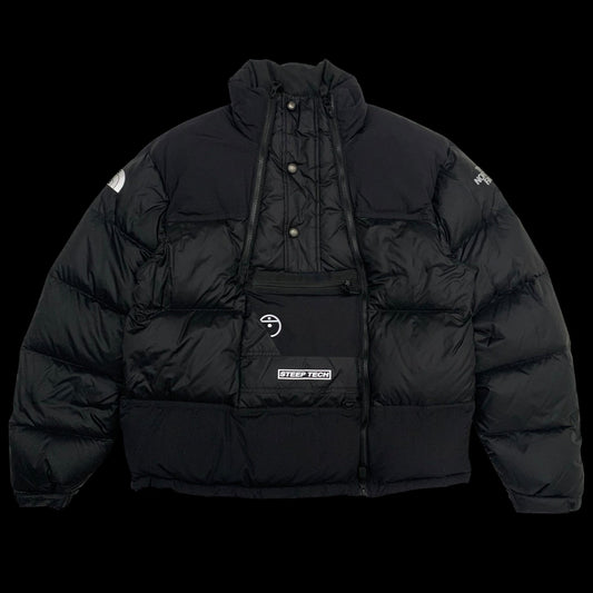 The North Face Men Steep Tech 700 Down Puffer Jacket Black (Size L)