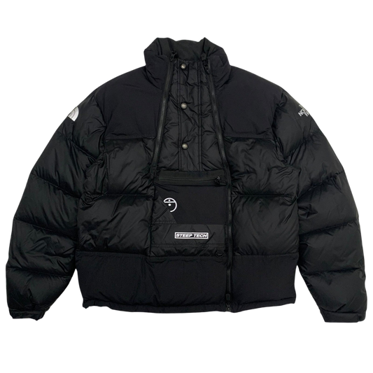 The North Face Men Steep Tech 700 Down Puffer Jacket Black (Size L)