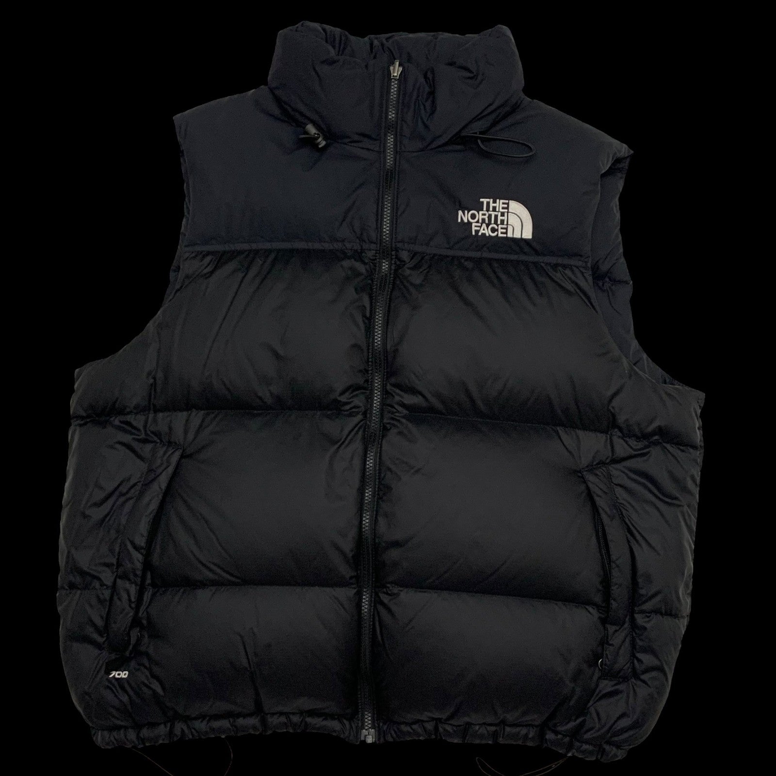 The North Face 1996 Retro Nuptse 700 Down Puffer Vest Black (Size XL)