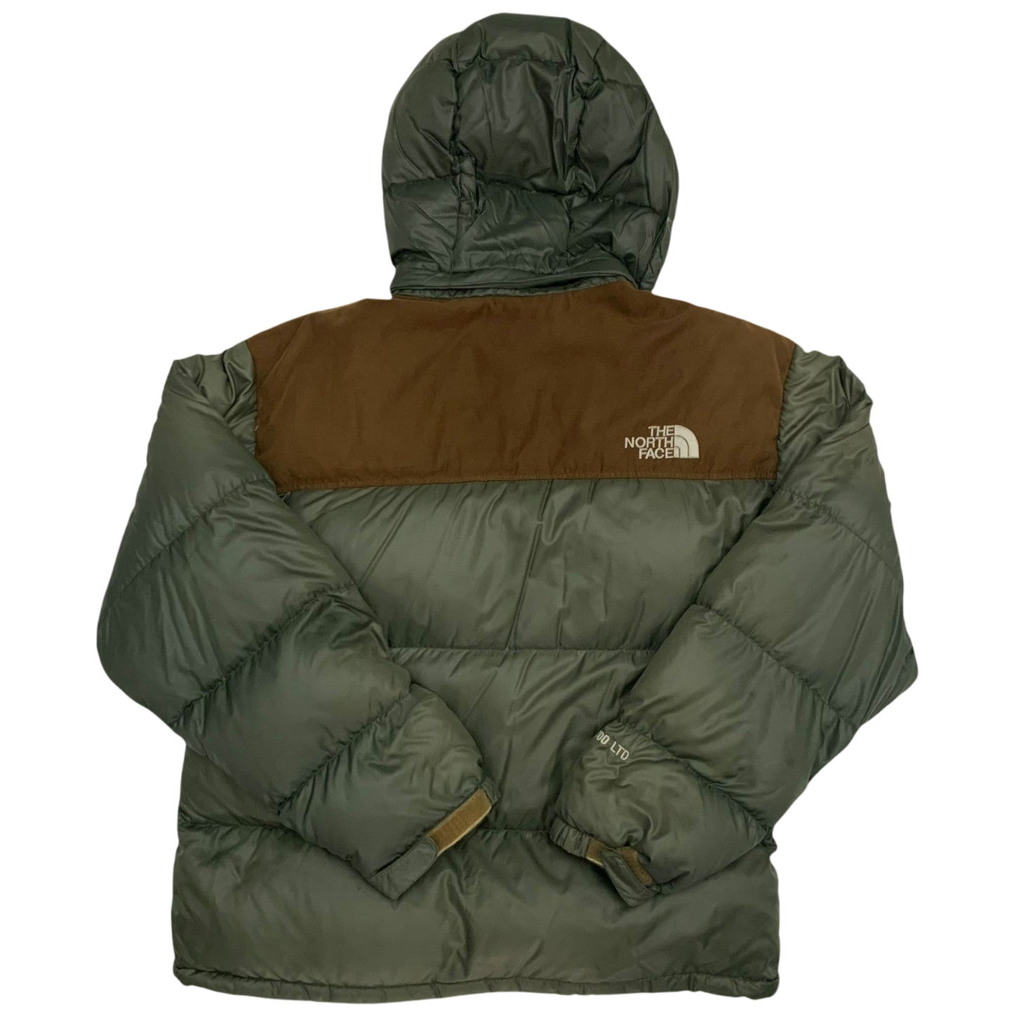 The North Face LTD Nuptse 700 Down Puffer Military Green/Brown (Size L)