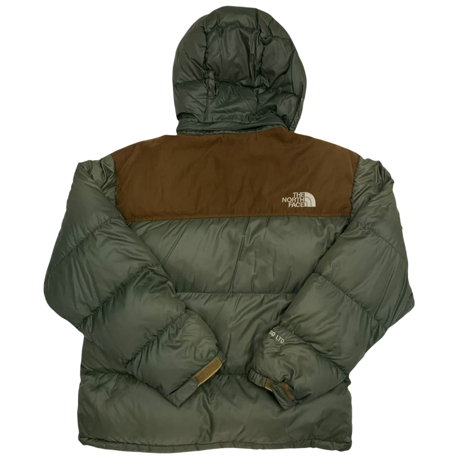 The North Face LTD Nuptse 700 Down Puffer Military Green/Brown (Size L)
