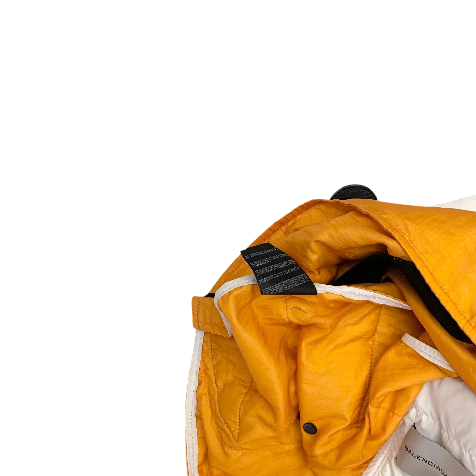 Balenciaga Vintage Multi Pocket Vest White/Orange (Fits L)