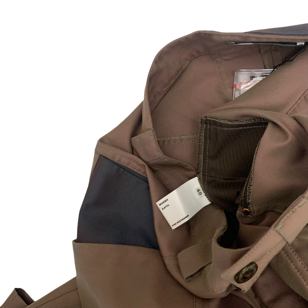 Kiko Kostadinov Mcnamara Uniform Trousers Bronze (Size M)