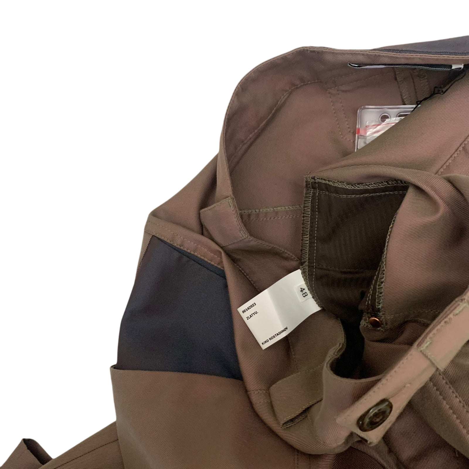 Kiko Kostadinov Mcnamara Uniform Trousers Bronze (Size M)