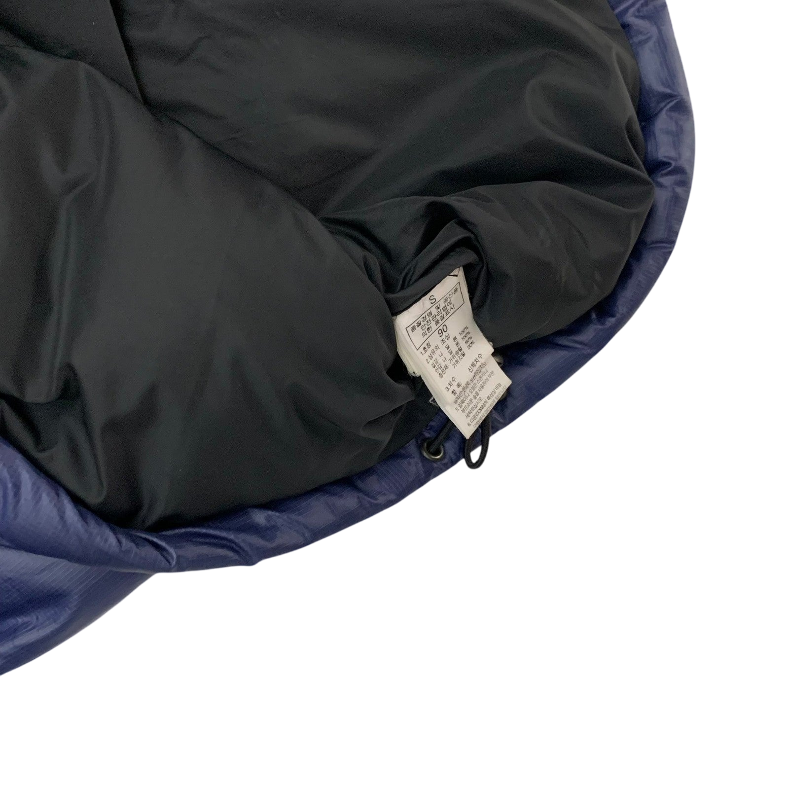 The North Face Nuptse 700 Down Puffer Jacket Navy/Black (Size S)