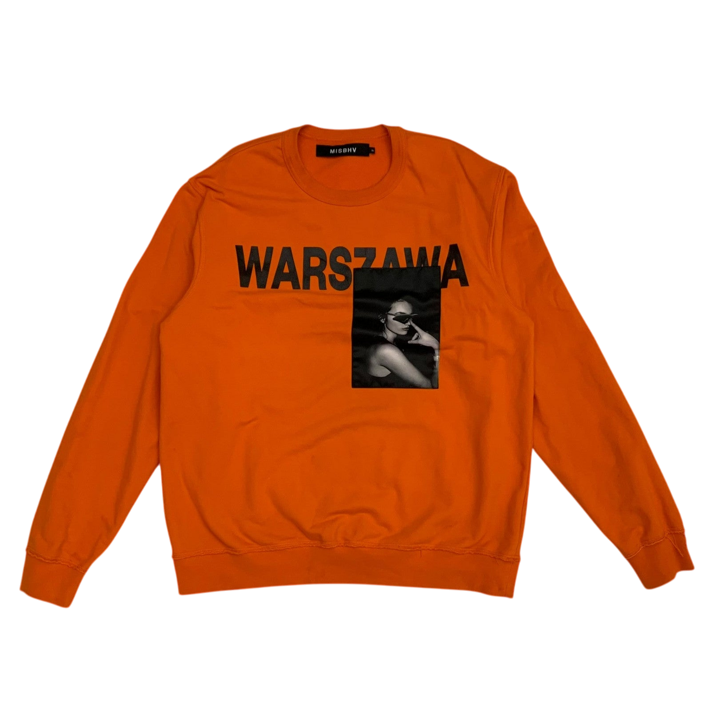 MISBHV Warszawa Sweater Orange (Fits L-XL)