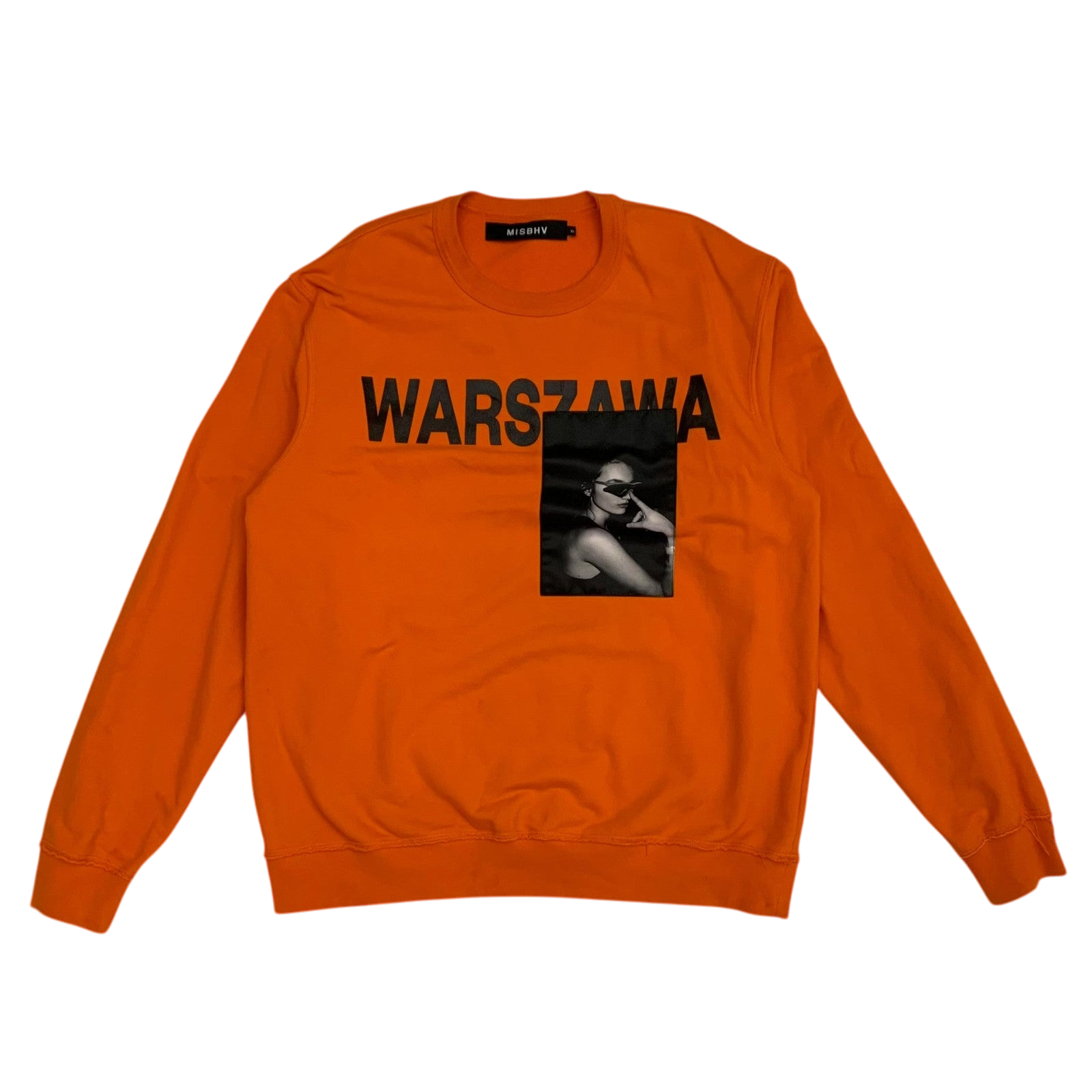 MISBHV Warszawa Sweater Orange (Fits L-XL)