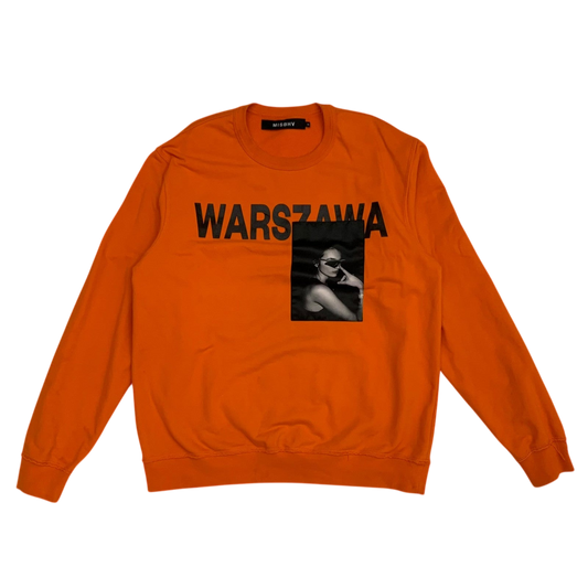 MISBHV Warszawa Sweater Orange (Fits L-XL)
