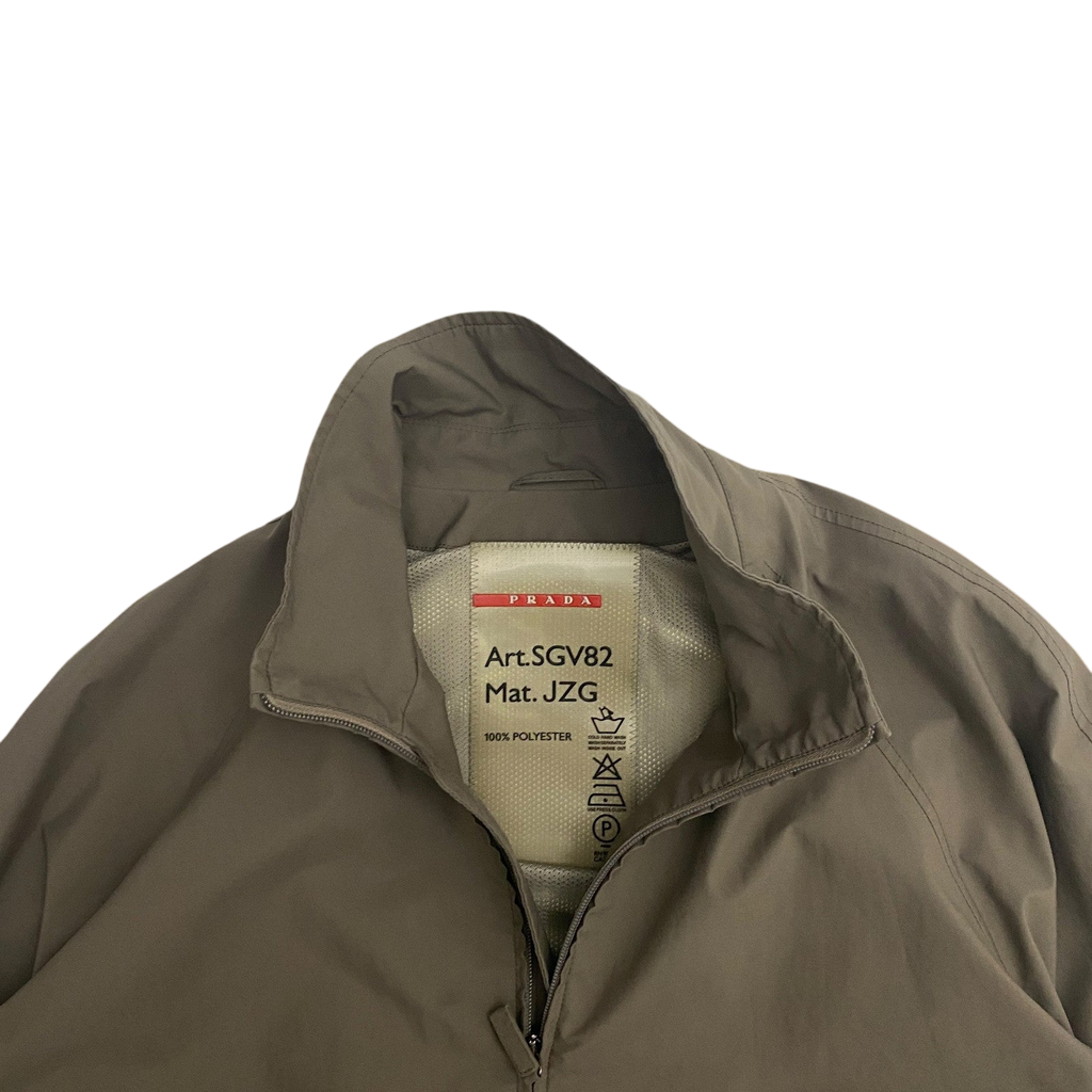 Prada Sport 00s Goretex Technical Jacket Brown (Fits L-XL)
