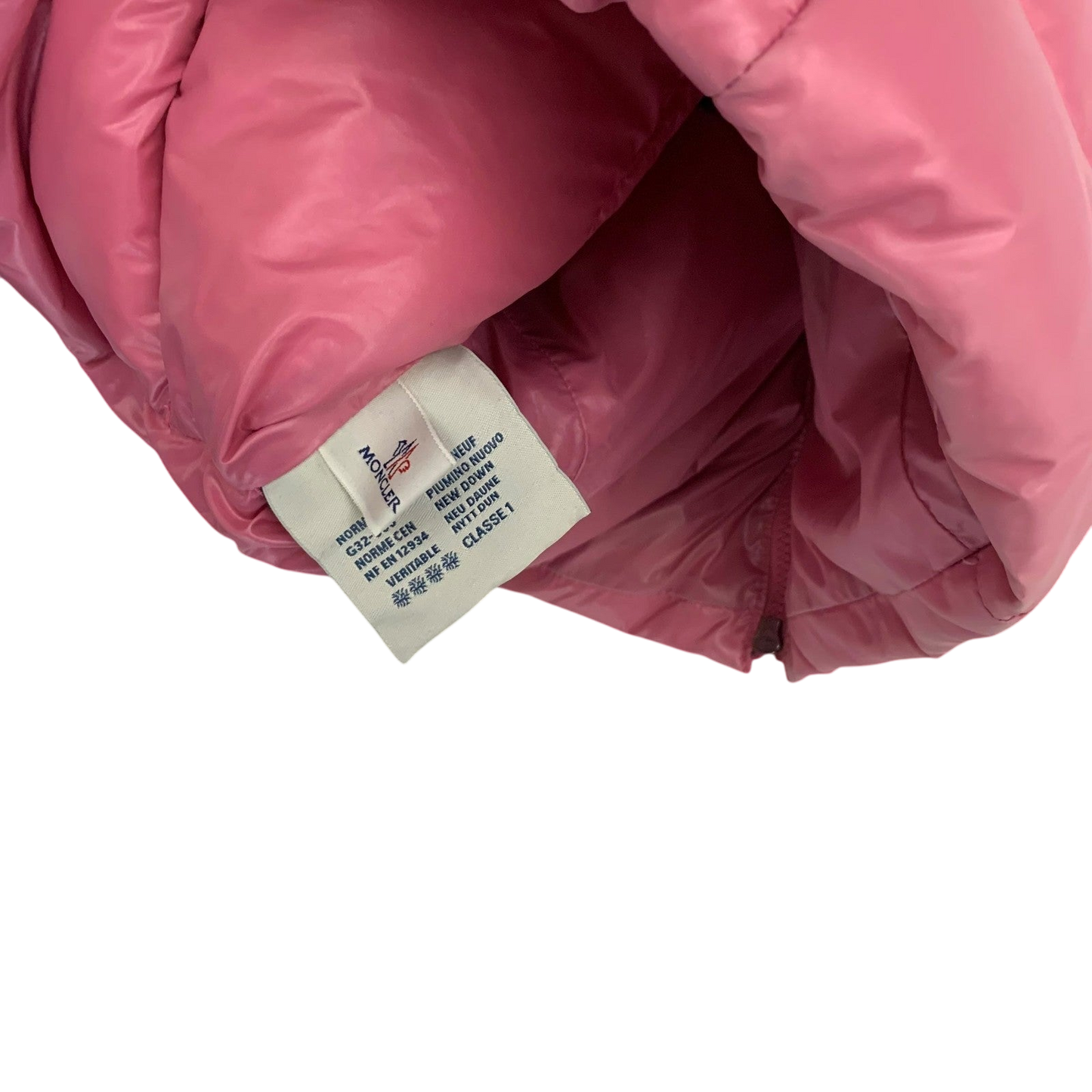 Moncler Ghany Down Vest Pink (Fits S-M womens)