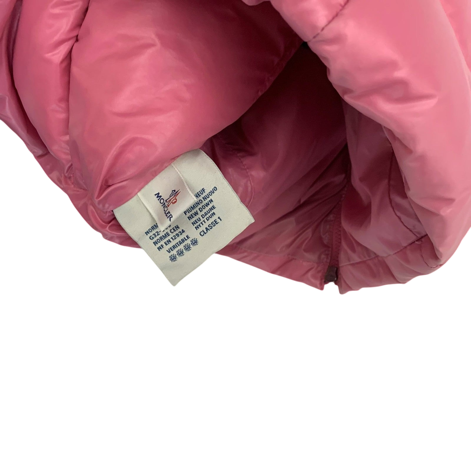 Moncler Ghany Down Vest Pink (Fits S-M womens)