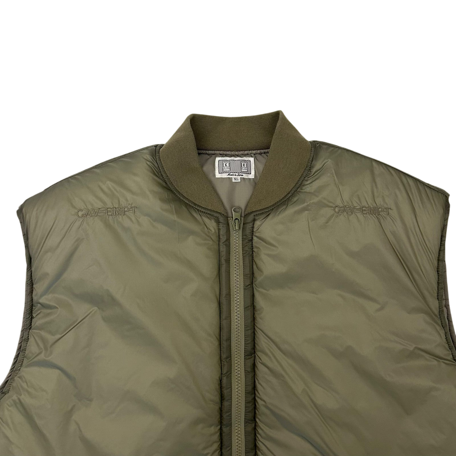 Cav Empt ‘Puff’ Vest Green (Size XL)