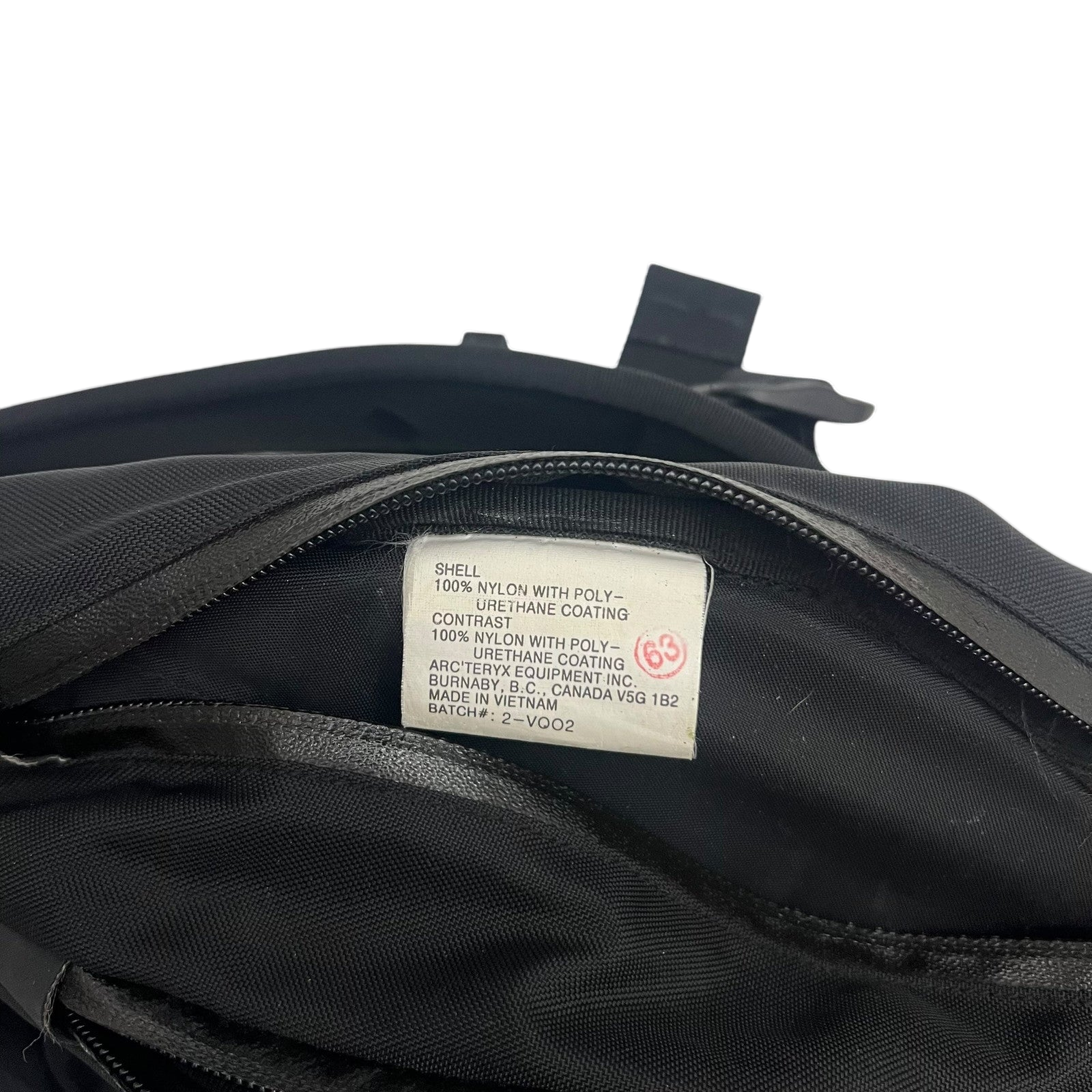 Arc'teryx Vintage Quiver Crossbody Bag Black/Yellow