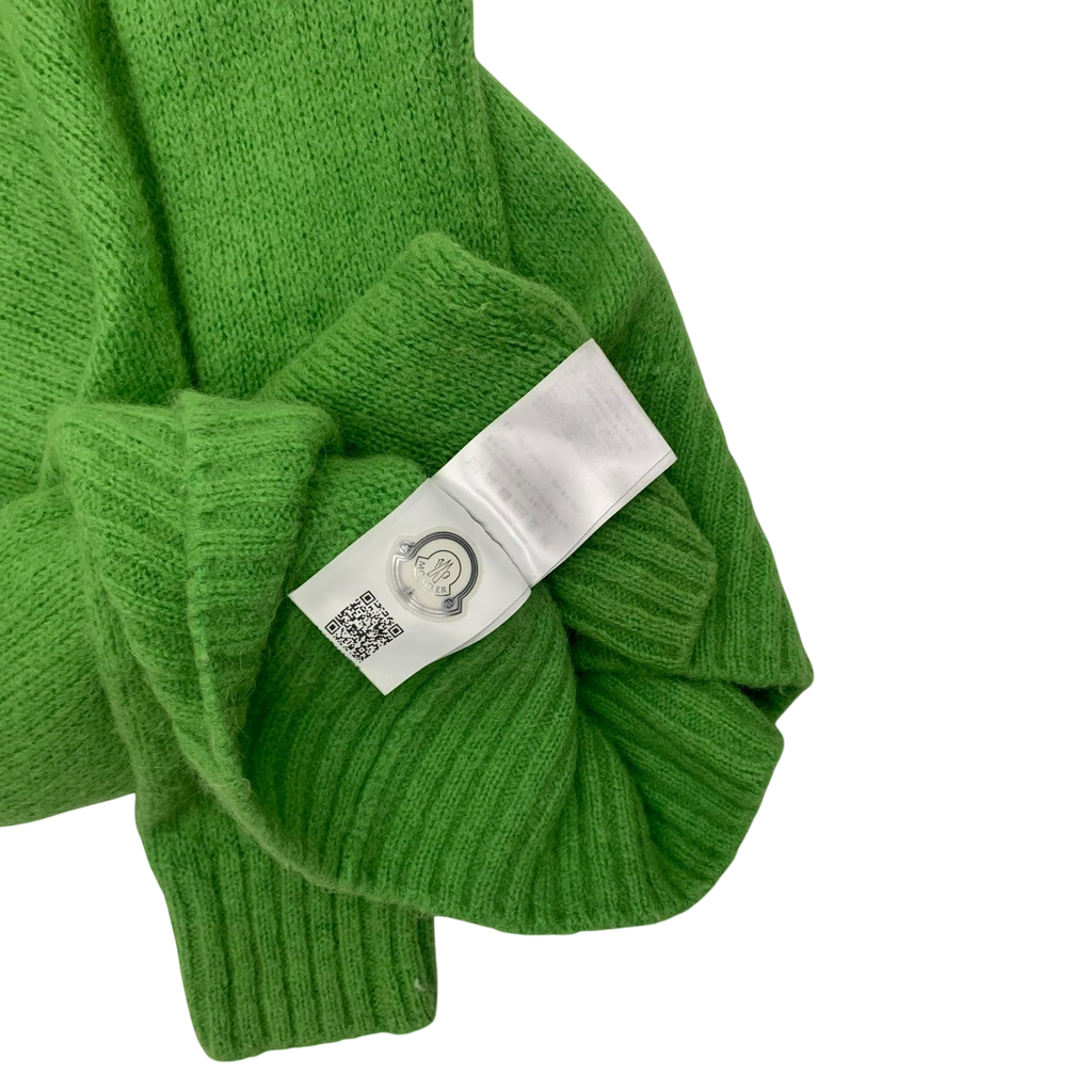 Moncler Wool Sweatshirt Neon Green (Size S Womens)