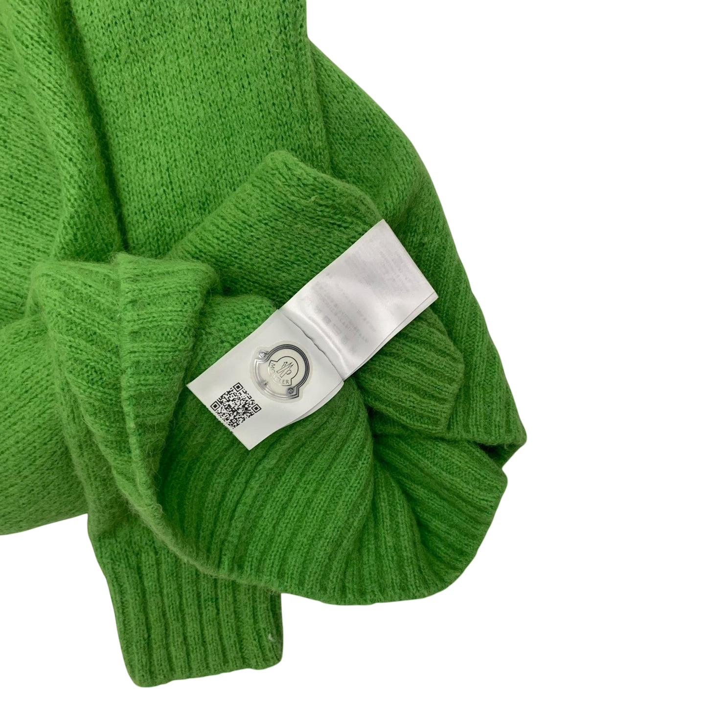 Moncler Wool Sweatshirt Neon Green (Size S Womens)