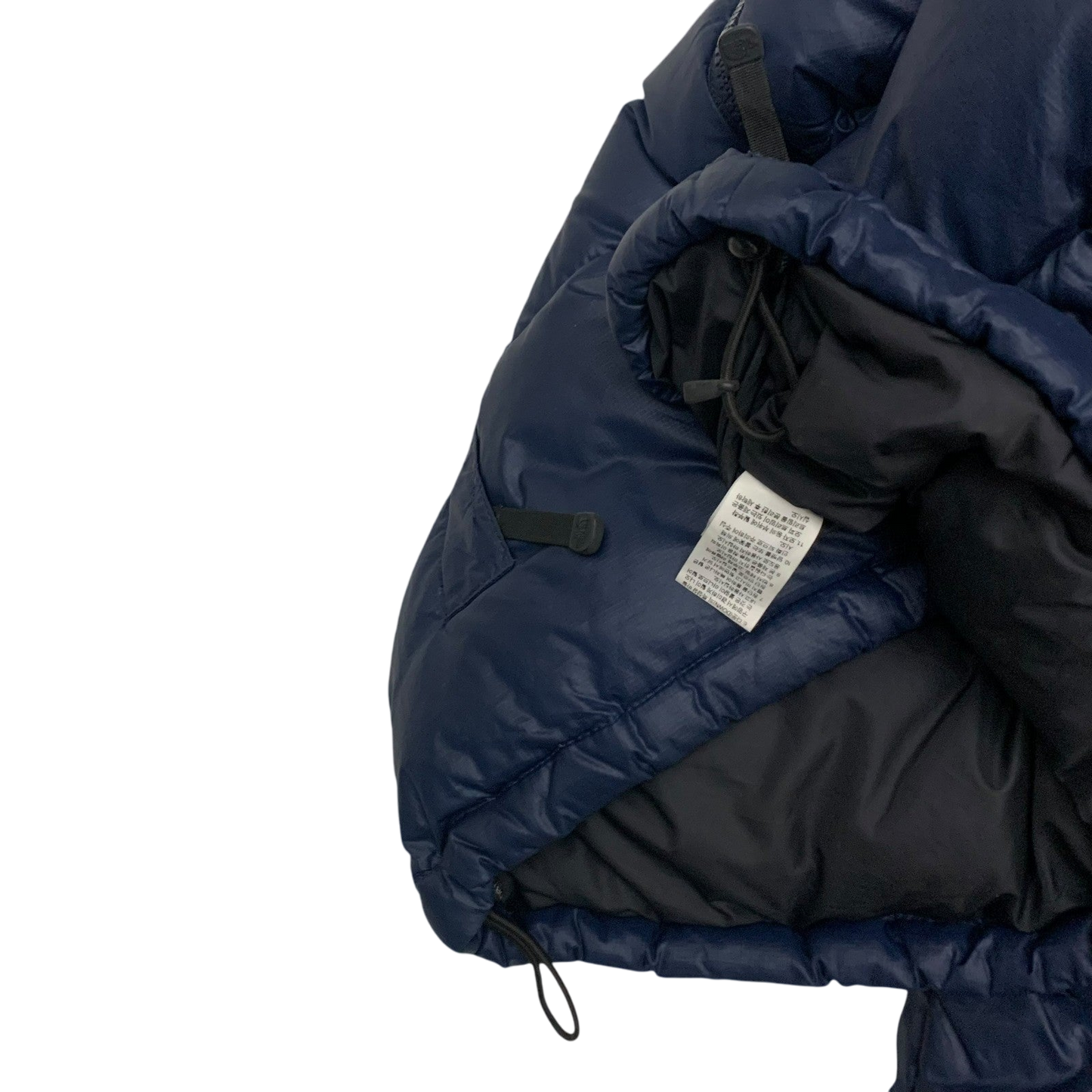 The North Face Nuptse 700 Down Puffer Jacket Navy/Black (Size XS)
