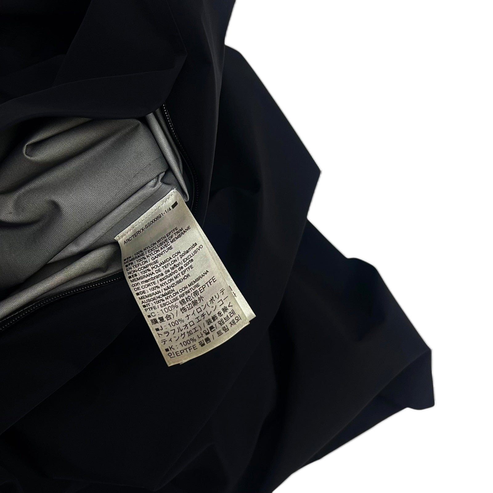 Arc’teryx Veilance Black Arris Goretex Jacket (Size XL)