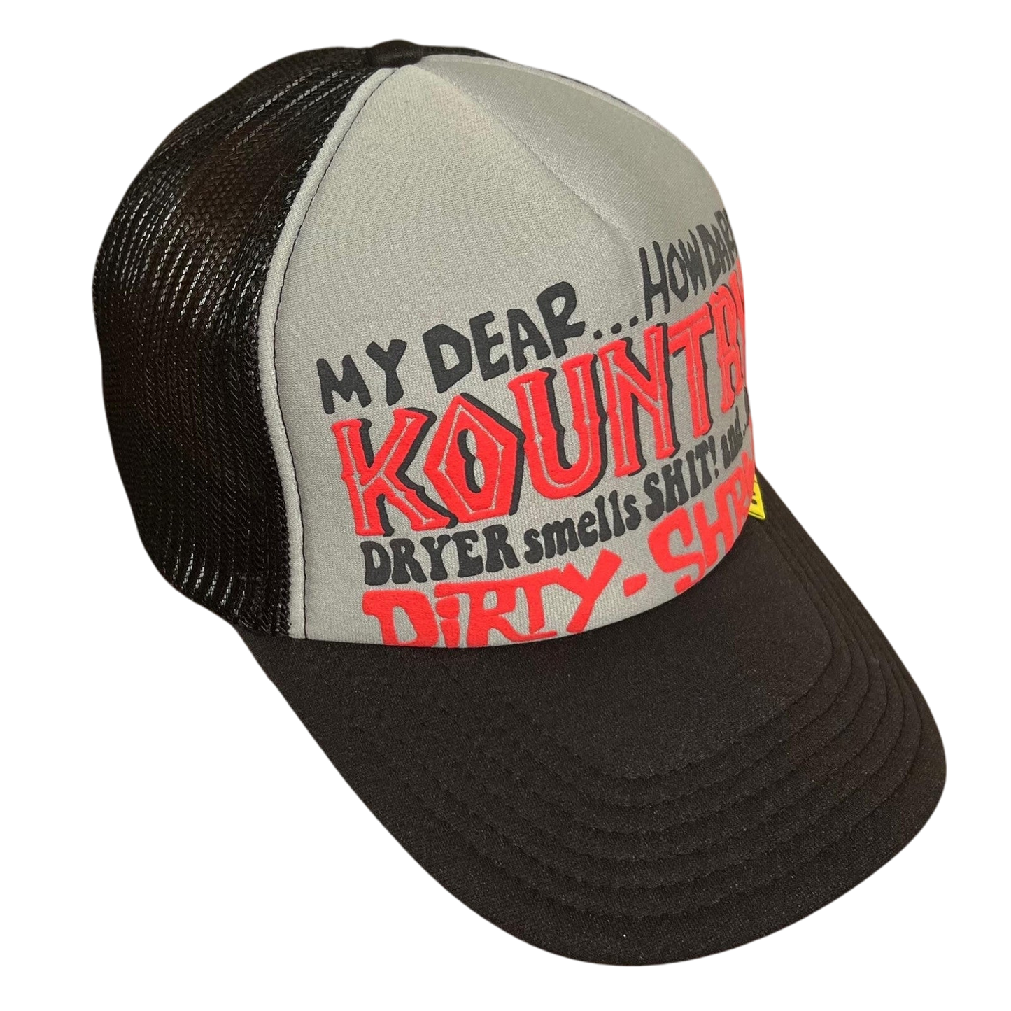 Kapital Laundry Shrink Black / Grey Trucker Hat