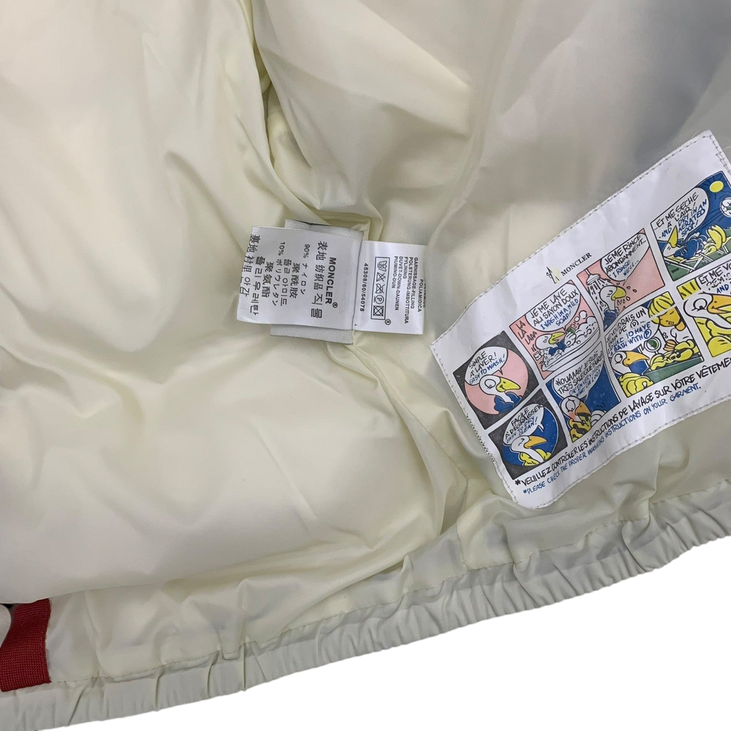 Moncler Vintage Branson Wool Down Jacket Grey (Fits M)