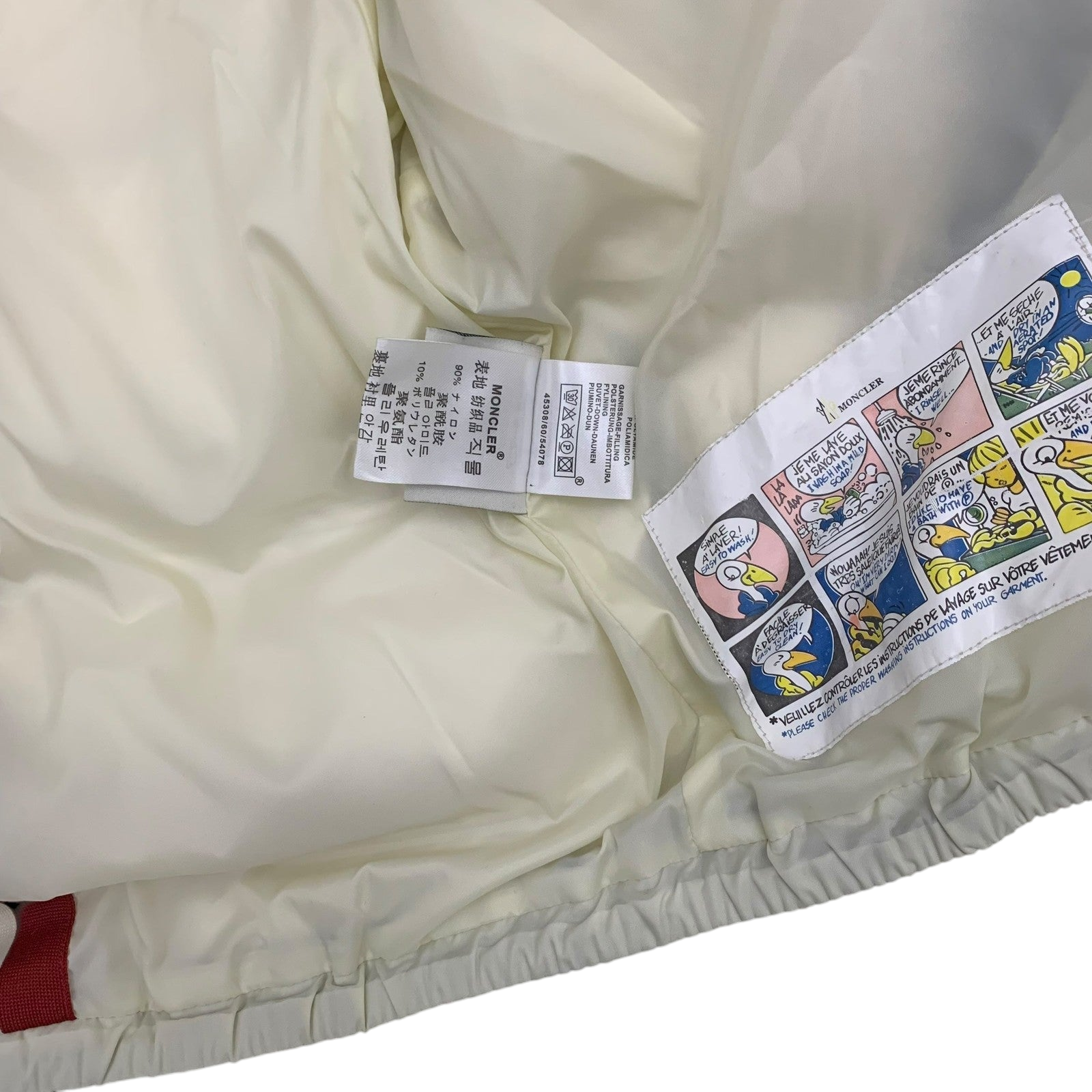 Moncler Vintage Branson Wool Down Jacket Grey (Fits M)