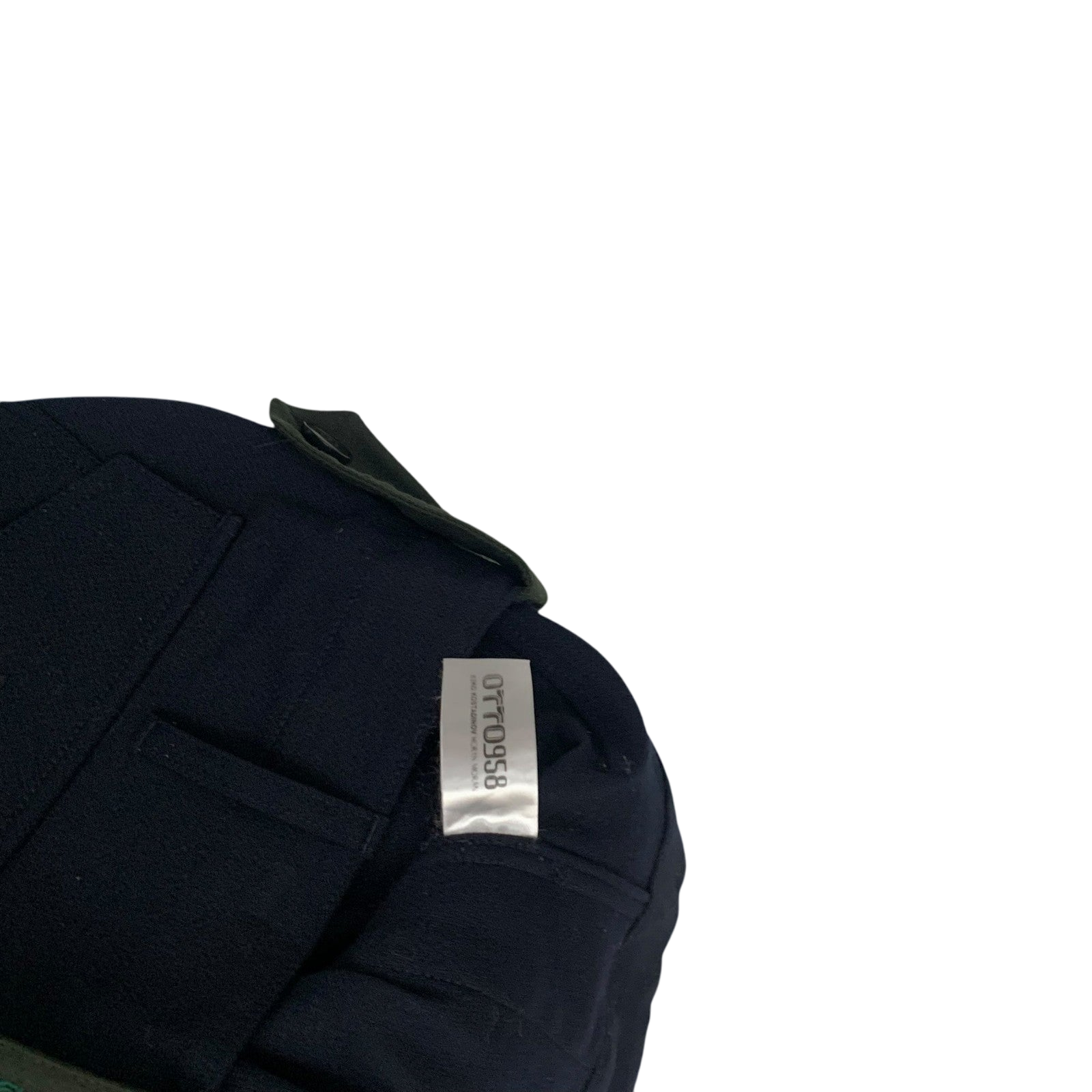 Kiko Kostadinov Otto 958 Booth Wool Trousers Navy (Size M)